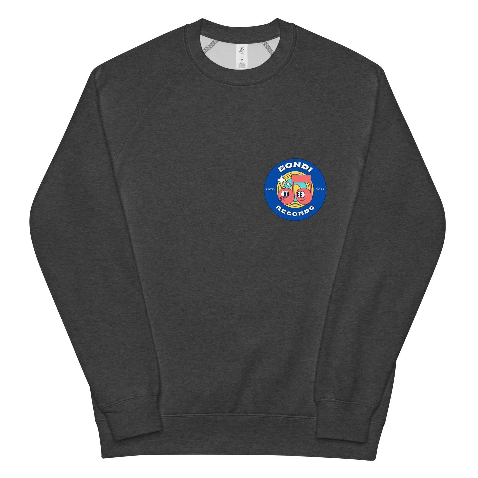 Bondi Records unisex retro doodle sweatshirt - Image 2