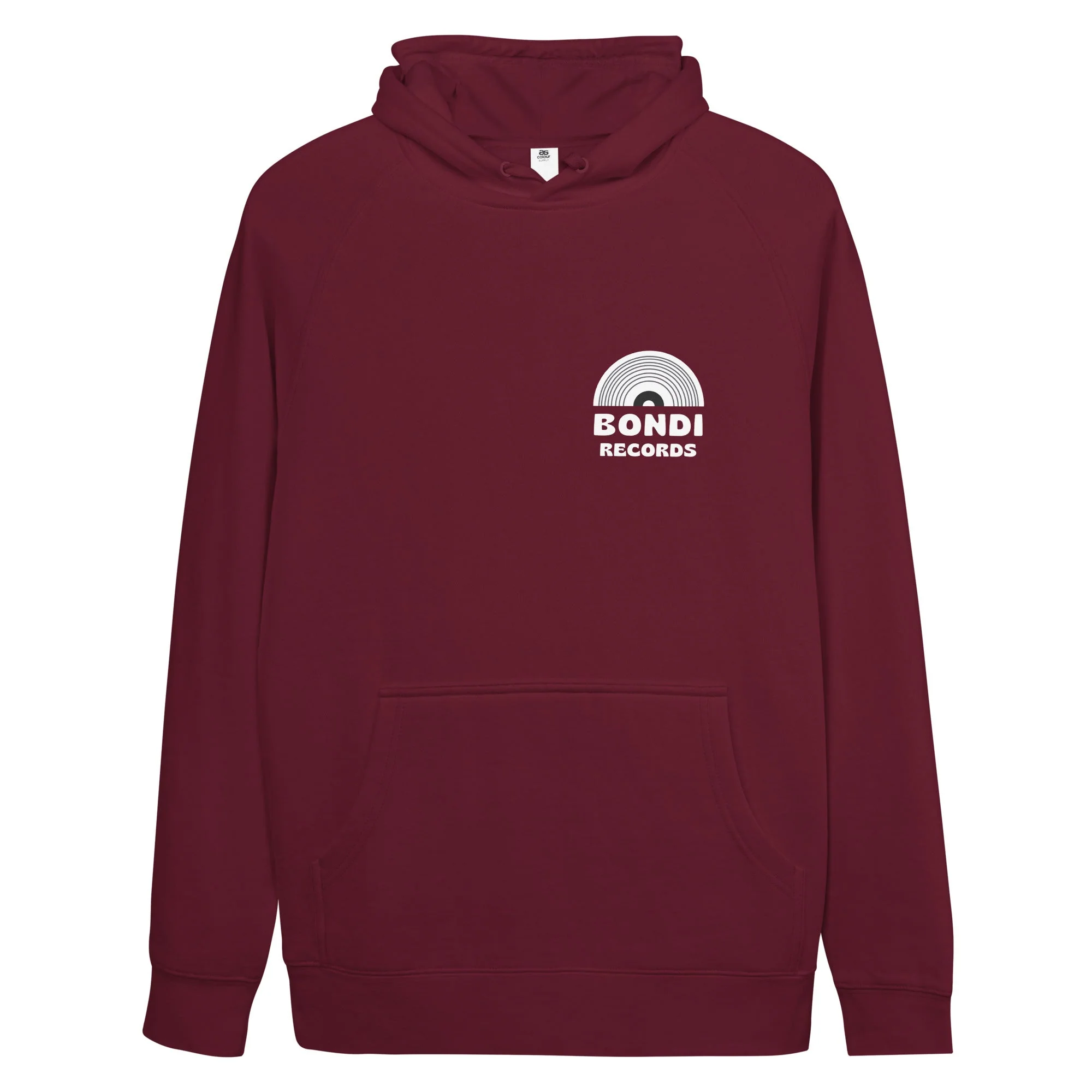Bondi Records unisex sunrise hoodie - dark - Image 4