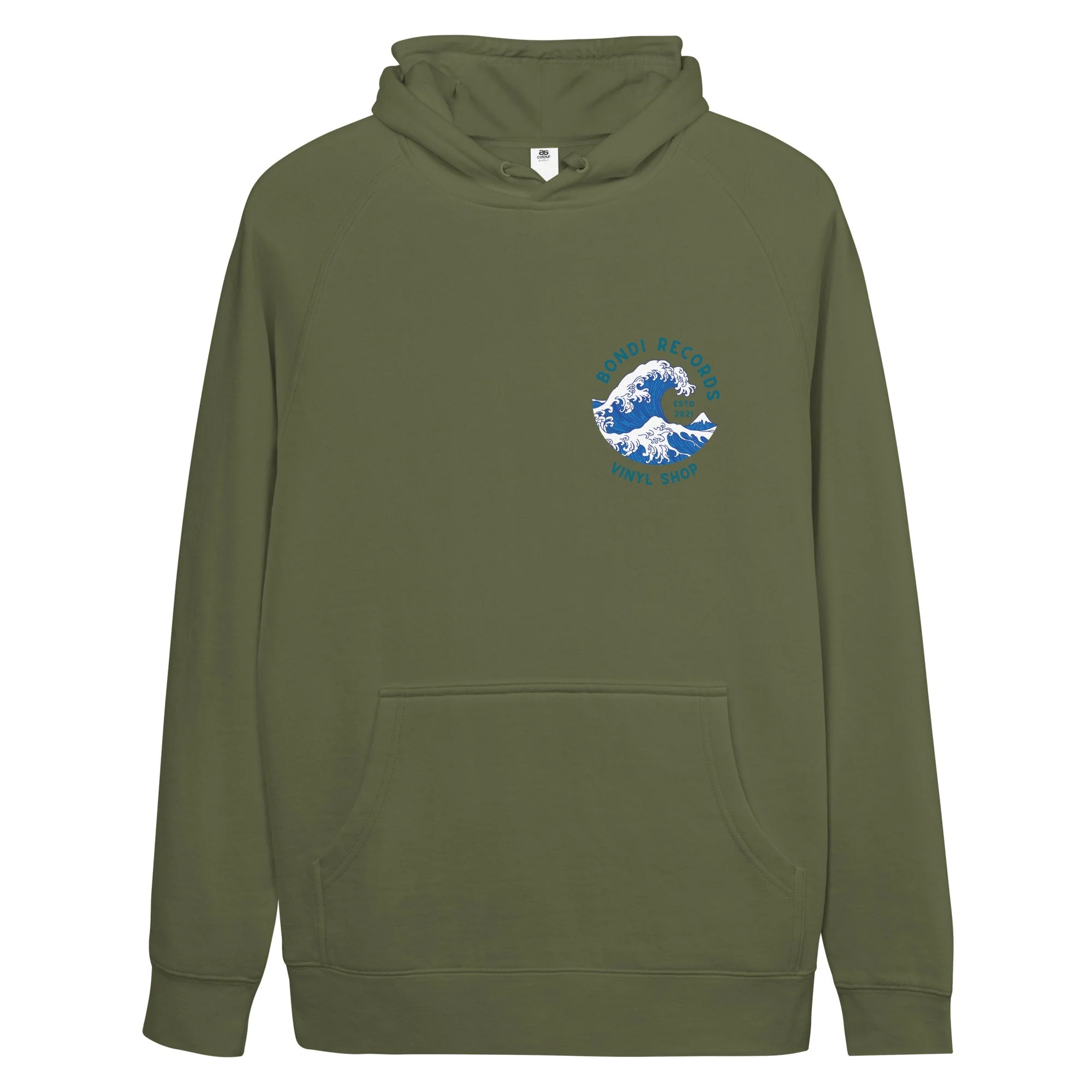 Bondi Records unisex wave hoodie - Image 5
