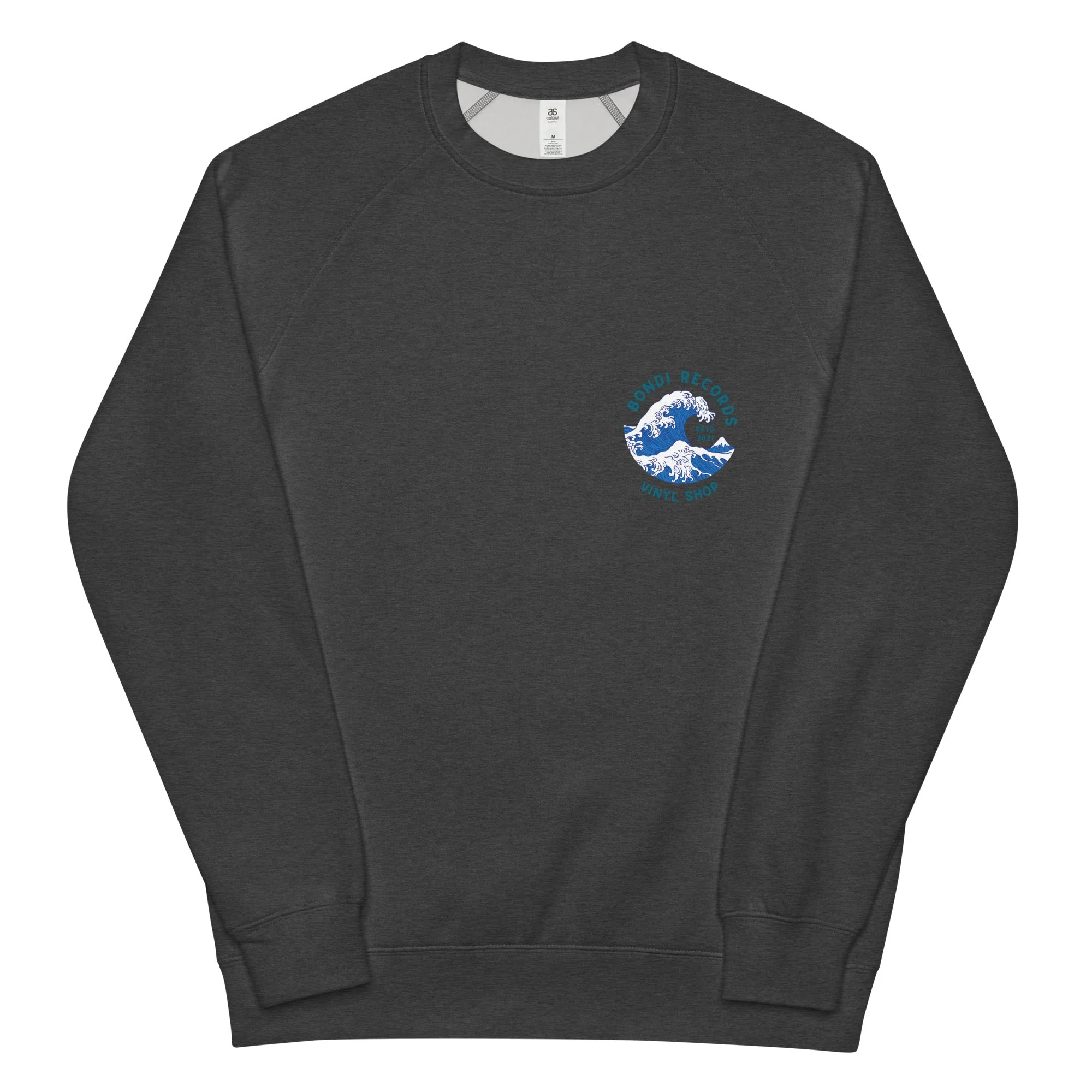 Bondi Records unisex wave sweatshirt - Image 2