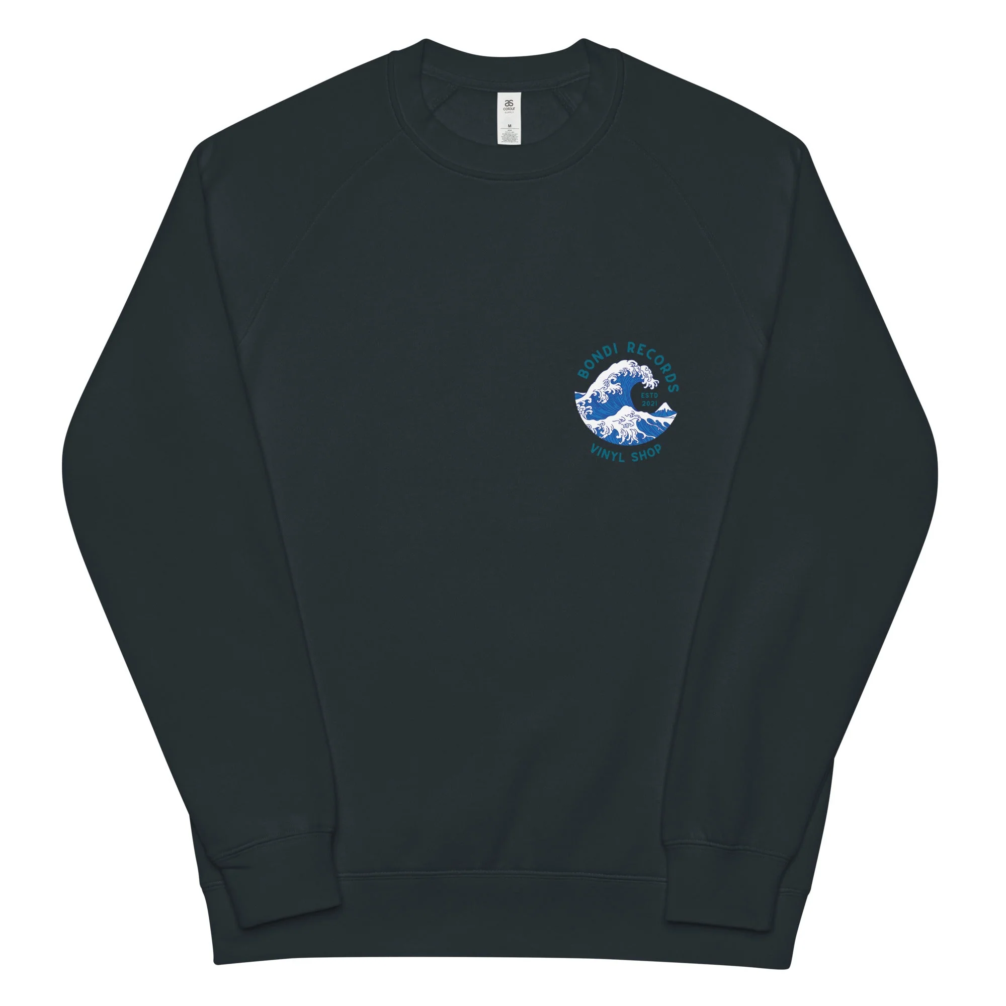 Bondi Records unisex wave sweatshirt - Image 3