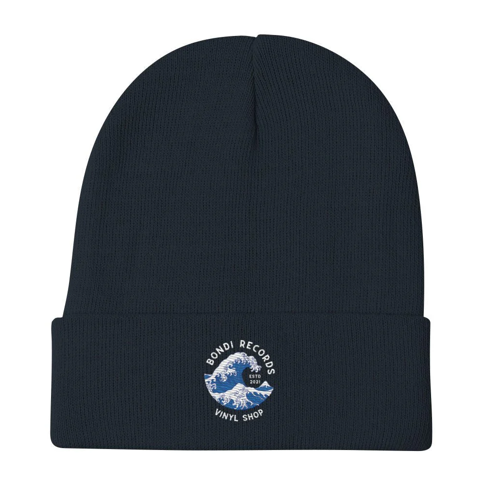 Bondi Records wave beanie - Image 2