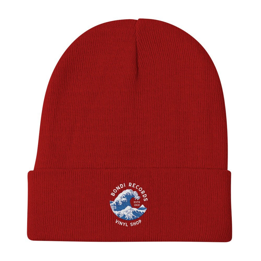 Bondi Records wave beanie - Image 3