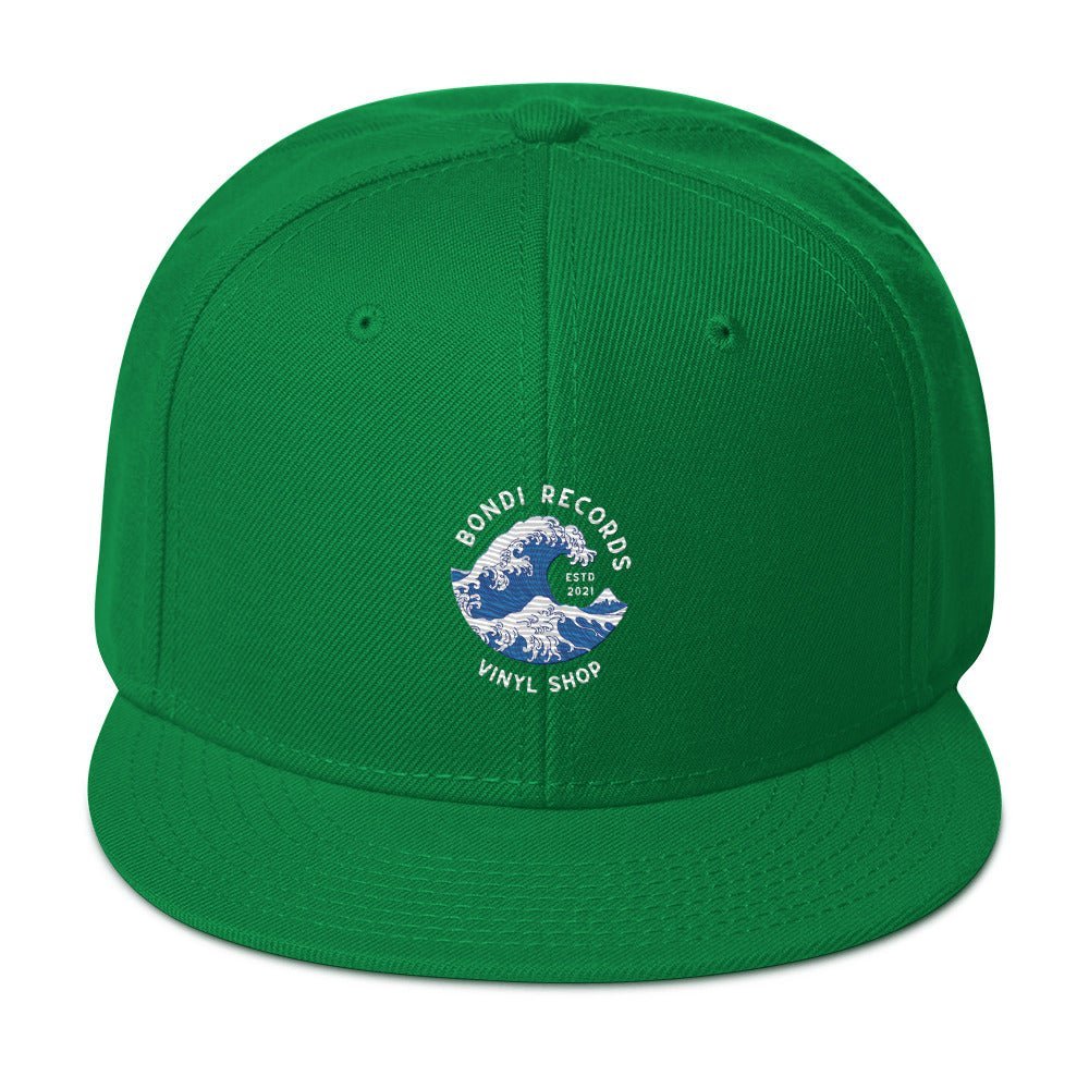 Bondi Records wave snapback cap - Image 5