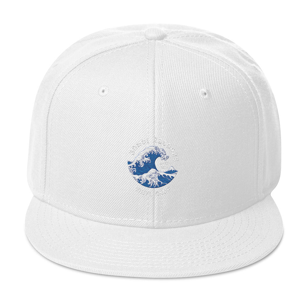 Bondi Records wave snapback cap - Image 6