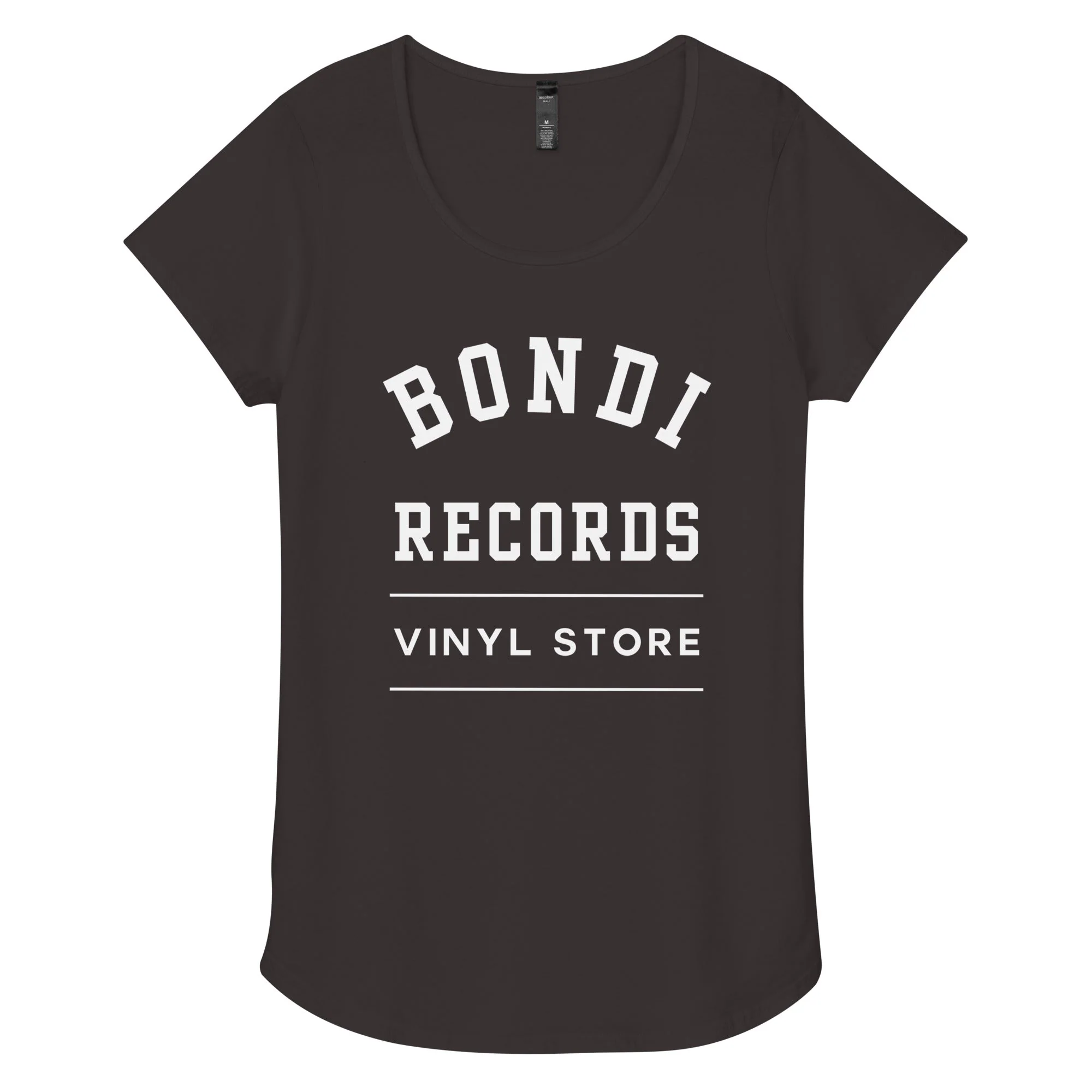 Bondi Records women’s college t-shirt - dark - Image 3