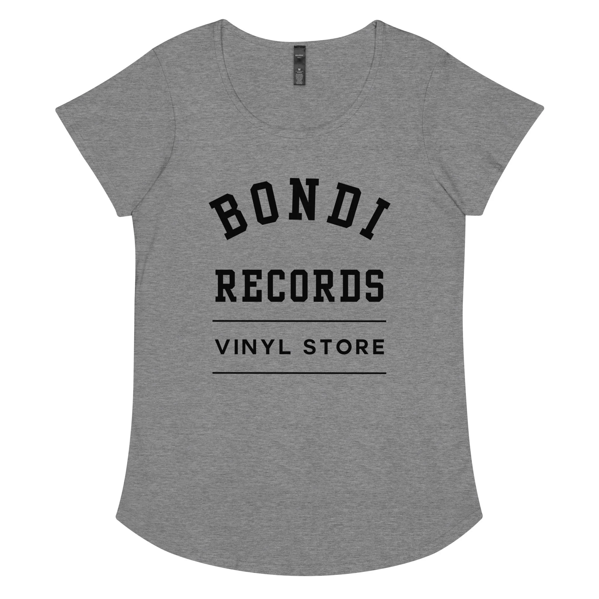Bondi Records women’s college t-shirt - light - Image 2