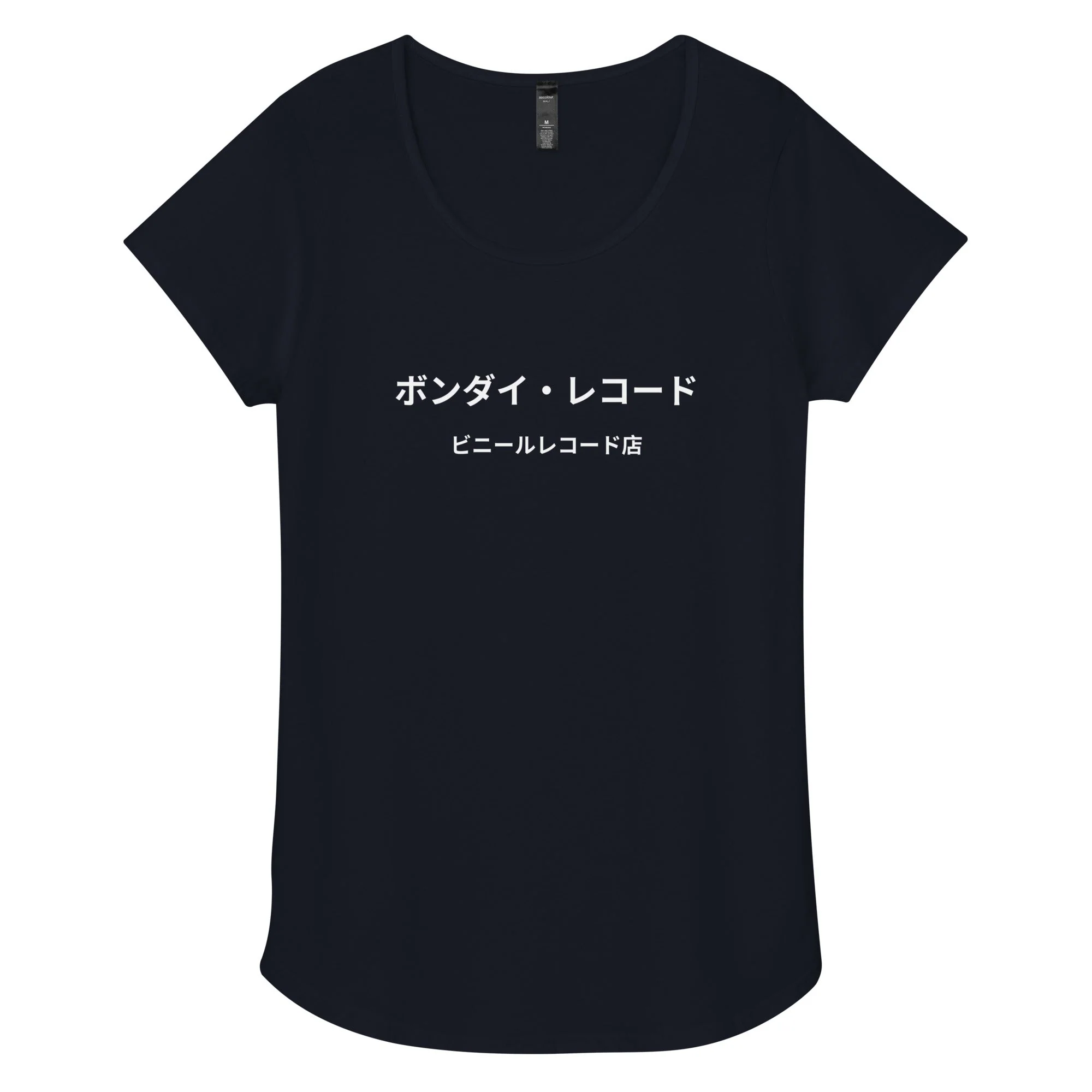 Bondi Records women’s Japanese t-shirt - dark - Image 2