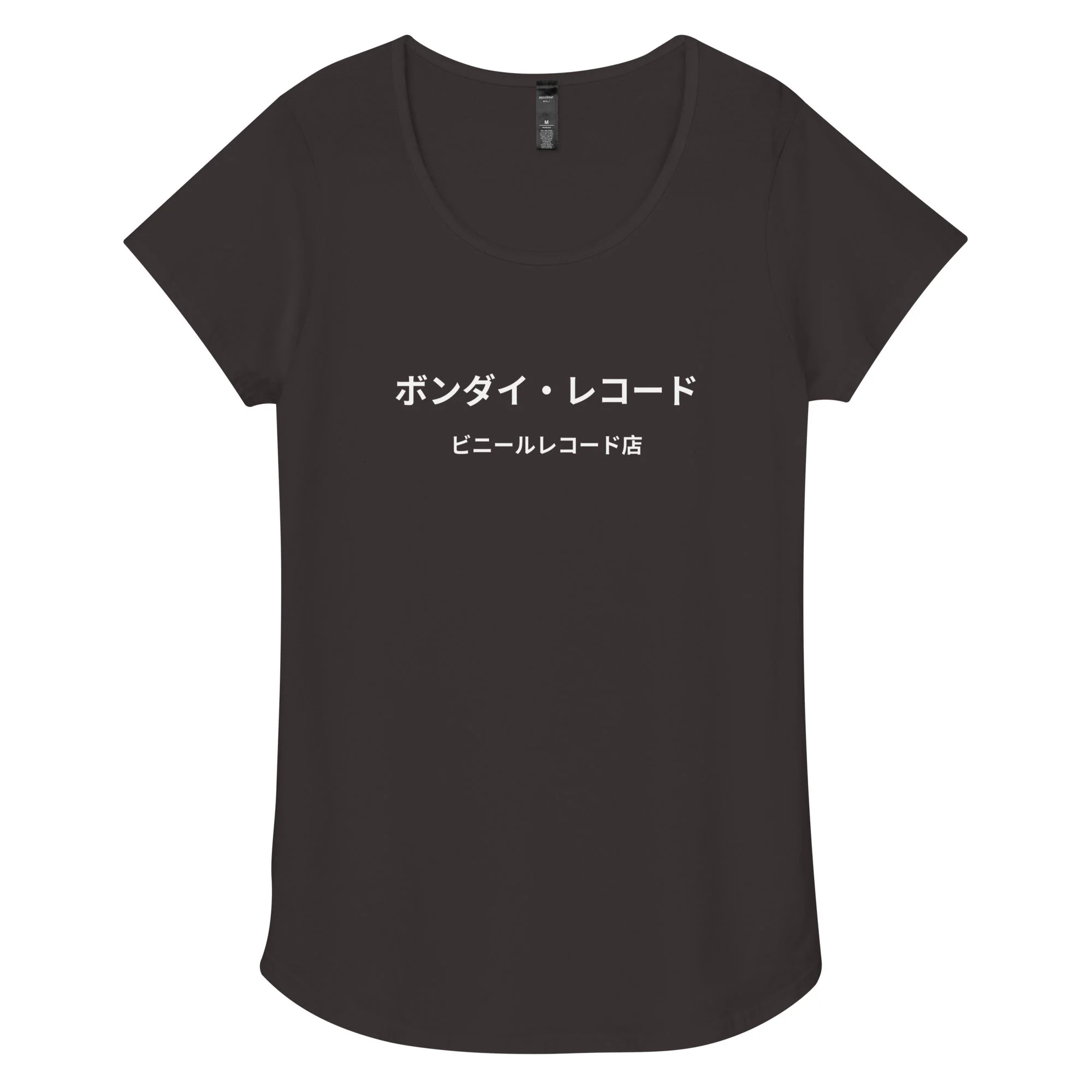 Bondi Records women’s Japanese t-shirt - dark - Image 3