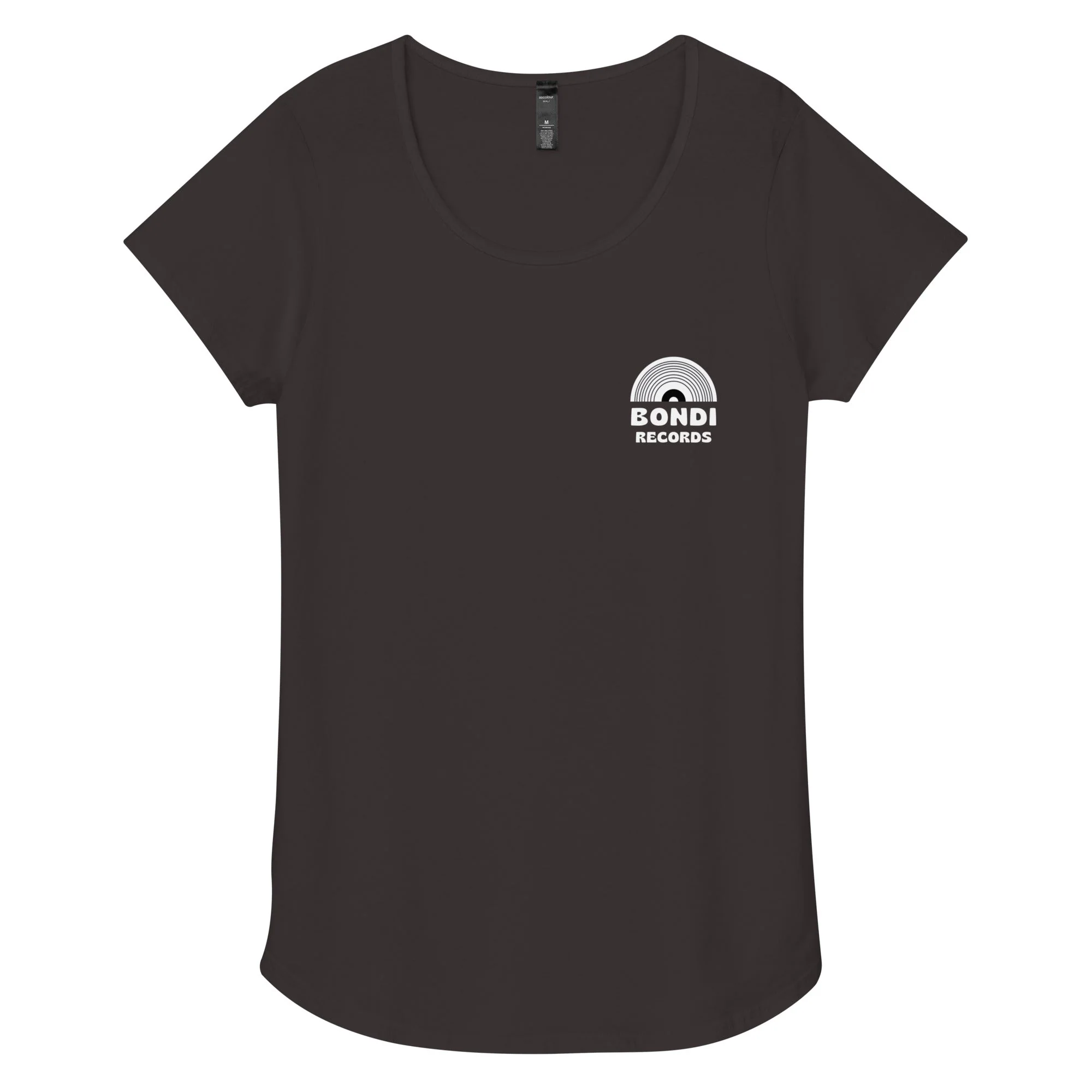 Bondi Records women’s sunrise t-shirt - dark - Image 3