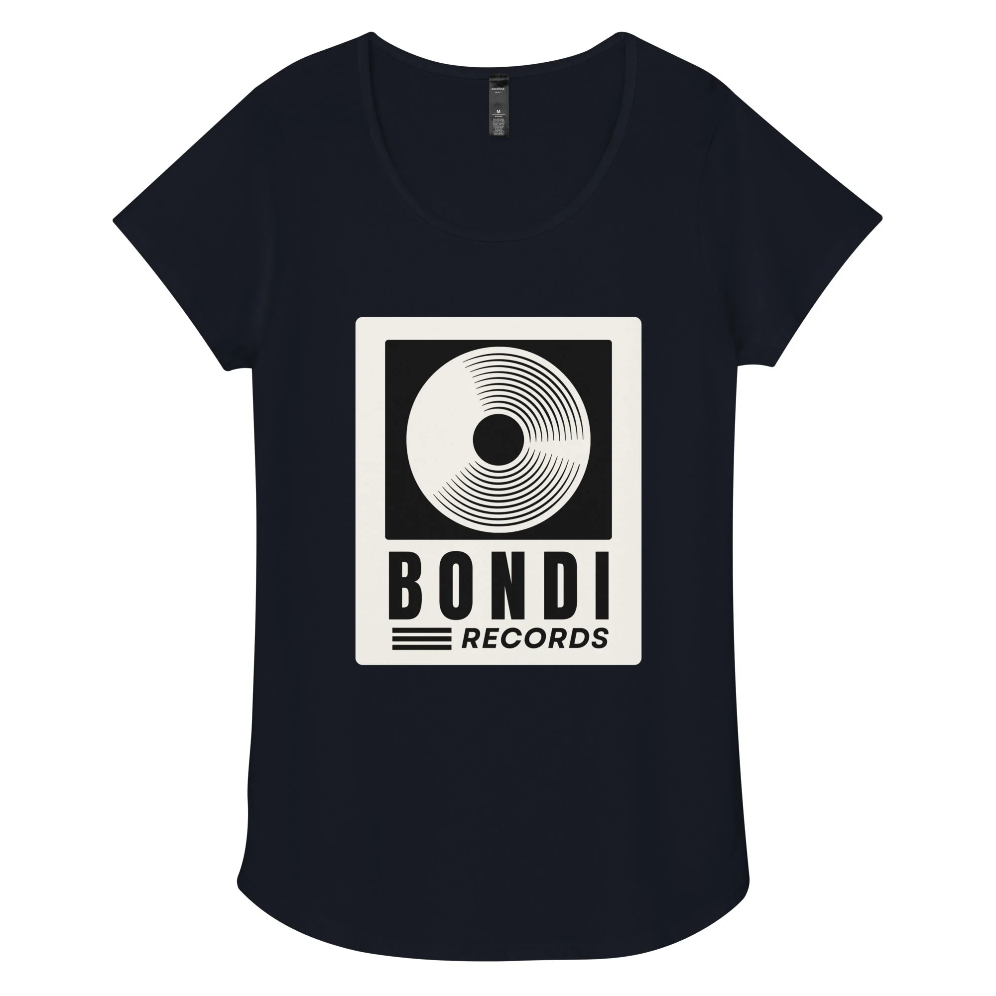 Bondi Records women's retro t-shirt - dark - Image 2