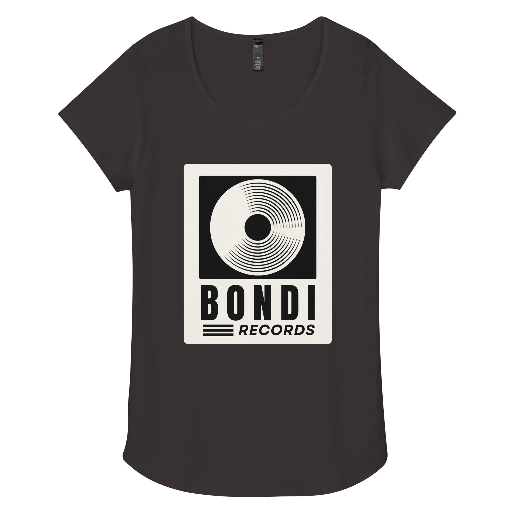 Bondi Records women's retro t-shirt - dark - Image 3