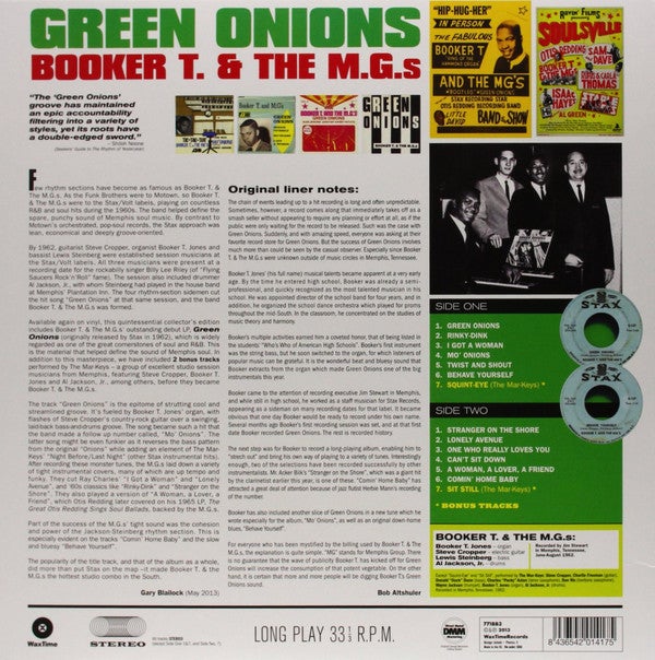 Booker T. & The M.G.s - Green Onions - Vinyl LP Record - Image 2