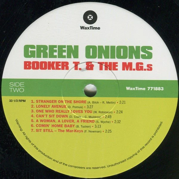 Booker T. & The M.G.s - Green Onions - Vinyl LP Record - Image 4