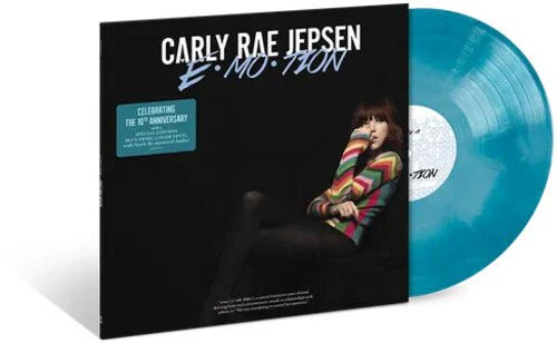 Carly Rae Jepsen - E•MO•TION - 10 Year Anniversary Edition Blue Swirl Vinyl LP Record
