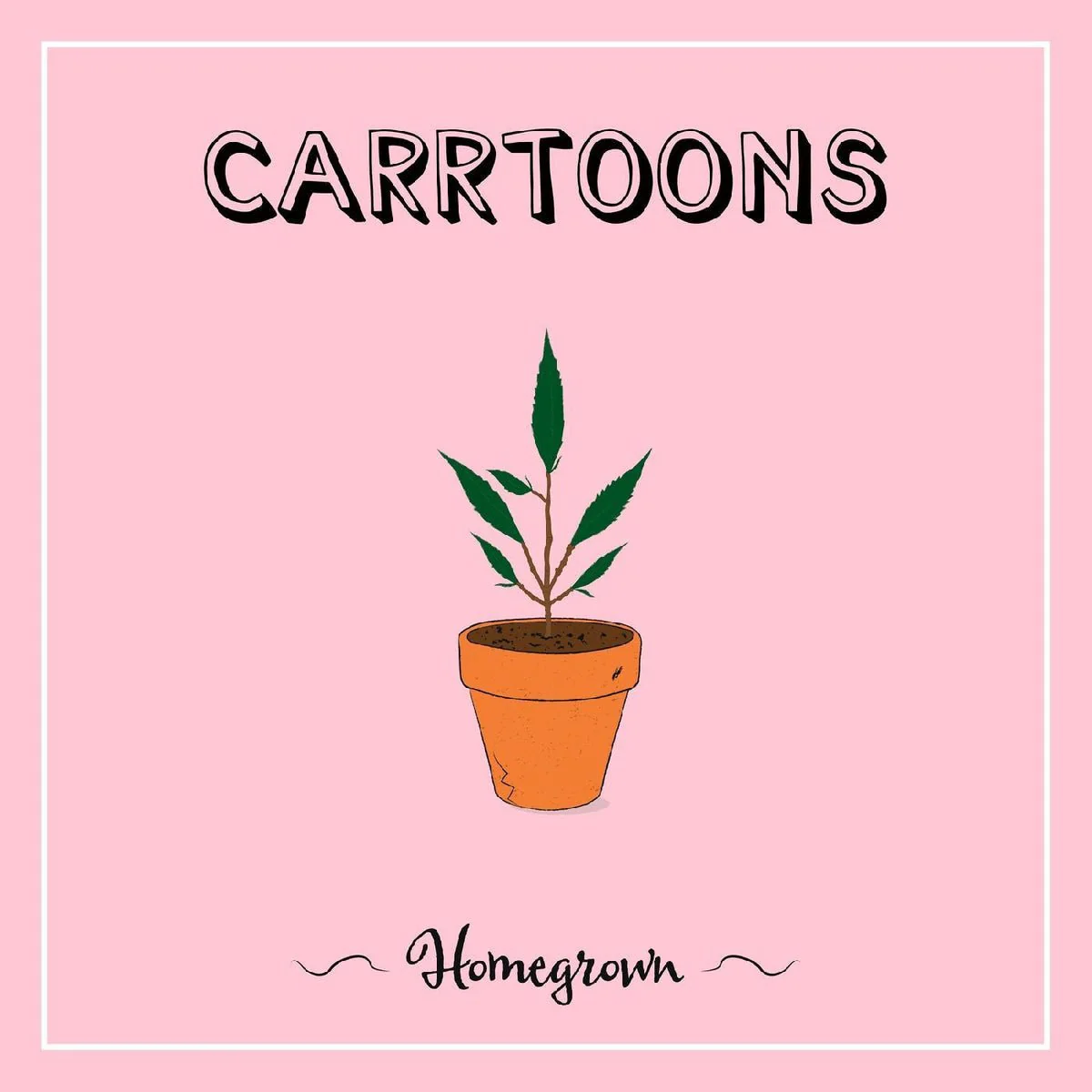 Carrtoons - Homegrown - Green Vinyl LP Record - Image 2