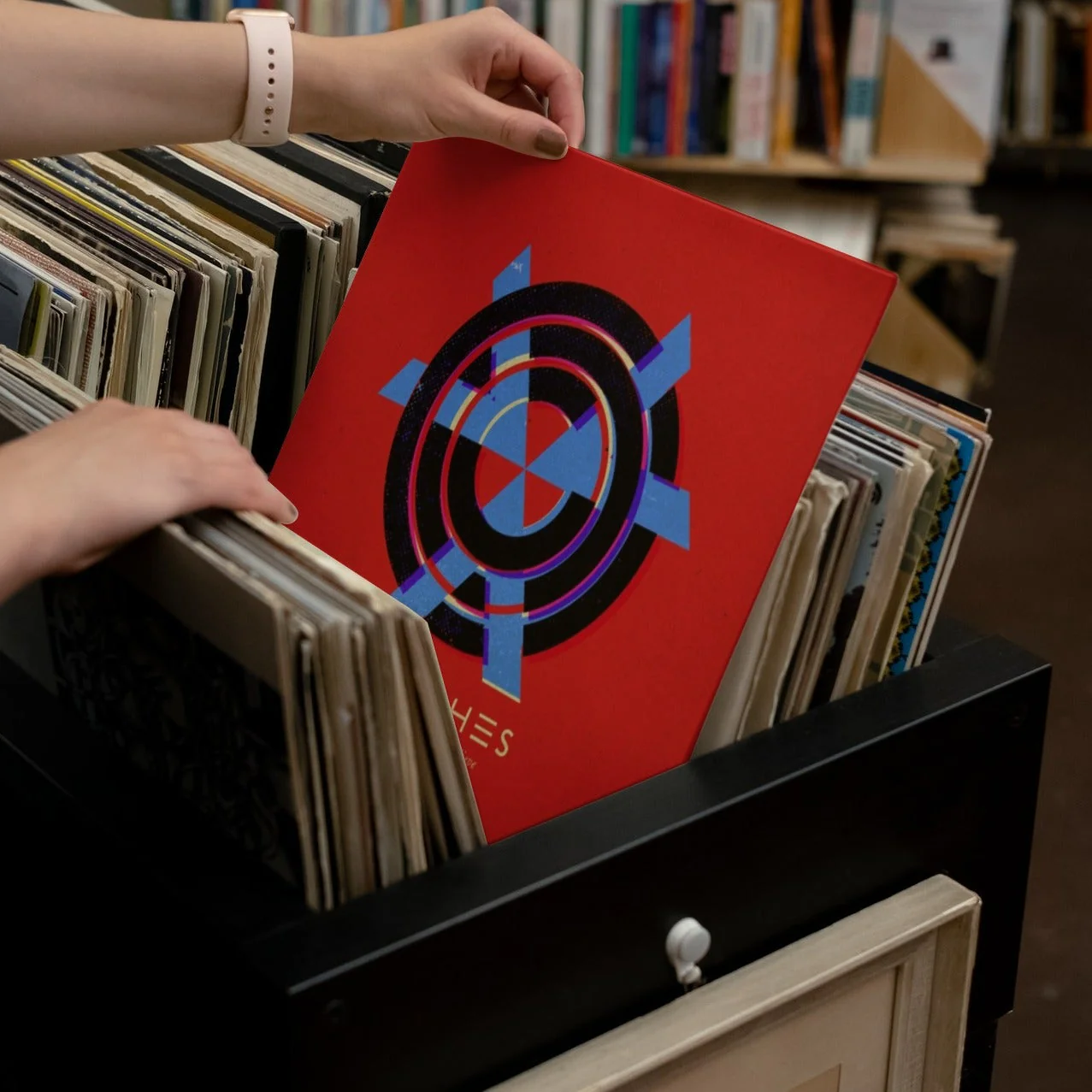 Chvrches - The Bones Of What You Believe - Red Vinyl LP Record - Image 5