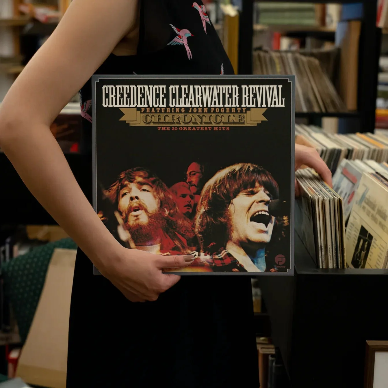 Creedence Clearwater Revival ‎- Chronicle - The 20 Greatest Hits - Vinyl LP Record - Image 2