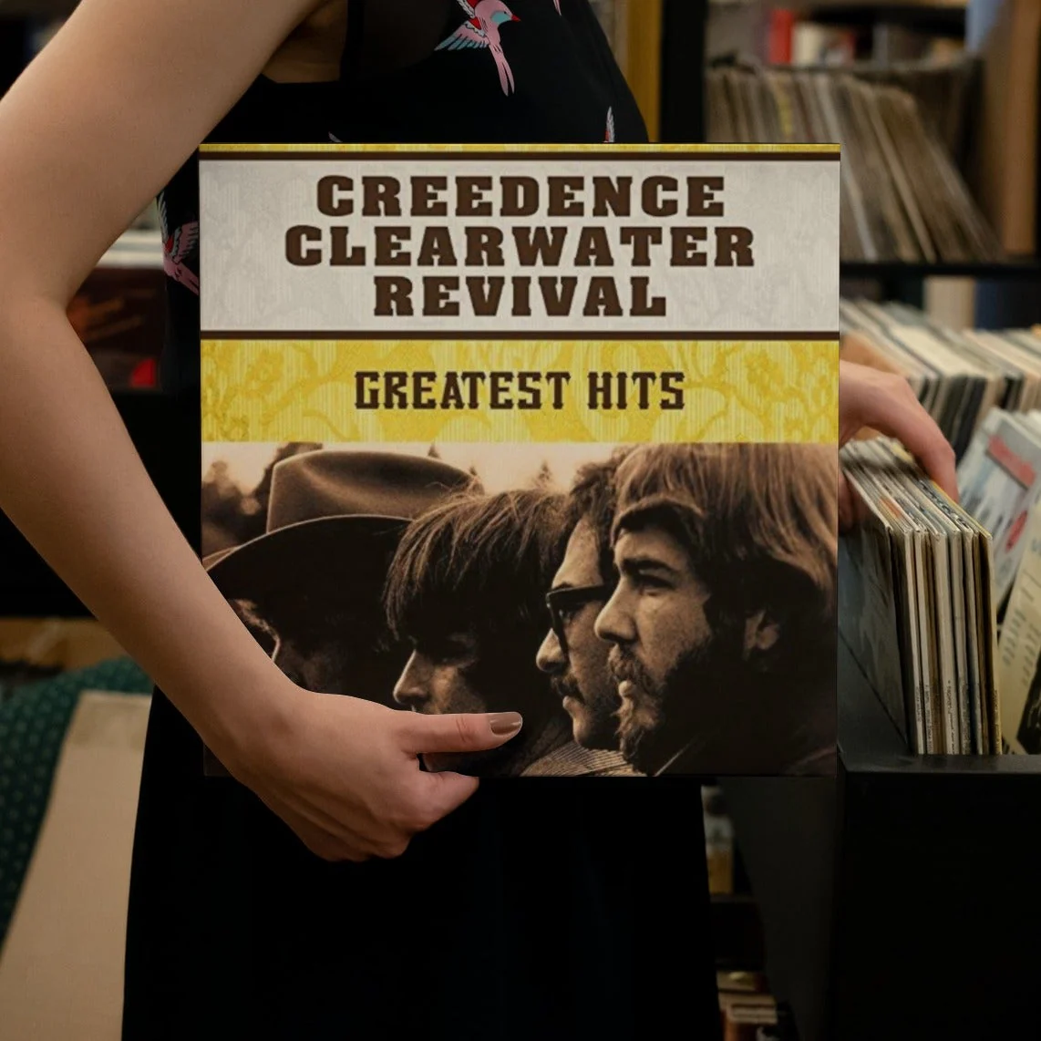 Creedence Clearwater Revival - Greatest Hits - Vinyl LP Record - Image 2