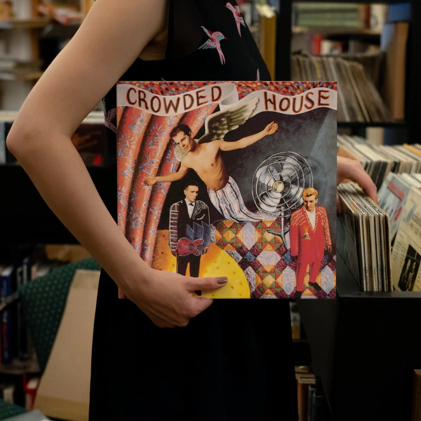 Crowded House - Crowded House - Vinyl LP Record - Image 5