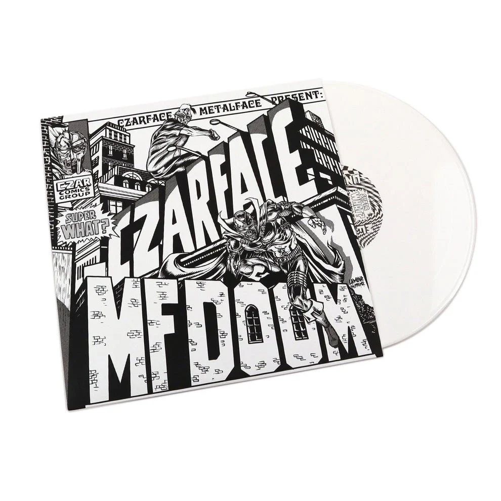 Czarface & MF DOOM - Super What? - White Vinyl LP Record - Image 2