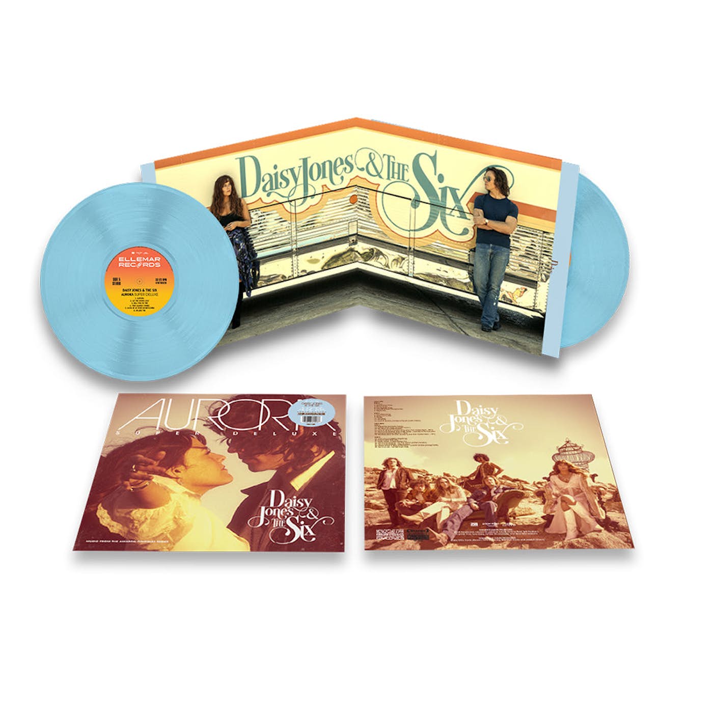 Daisy Jones & The Six - Aurora - Deluxe Baby Blue Vinyl LP Record - Image 2