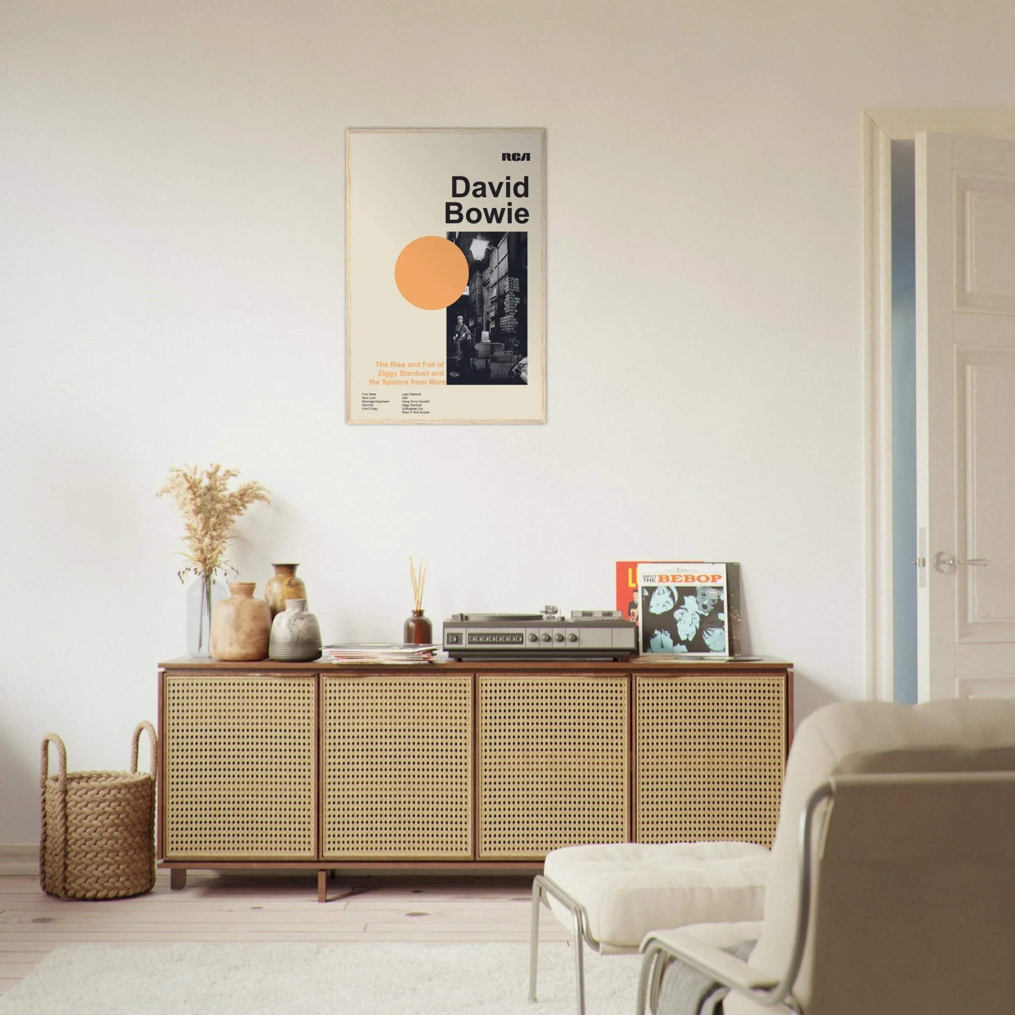 David Bowie - The Rise And Fall Of Ziggy Stardust And The Spiders From Mars - Framed Poster - Image 63