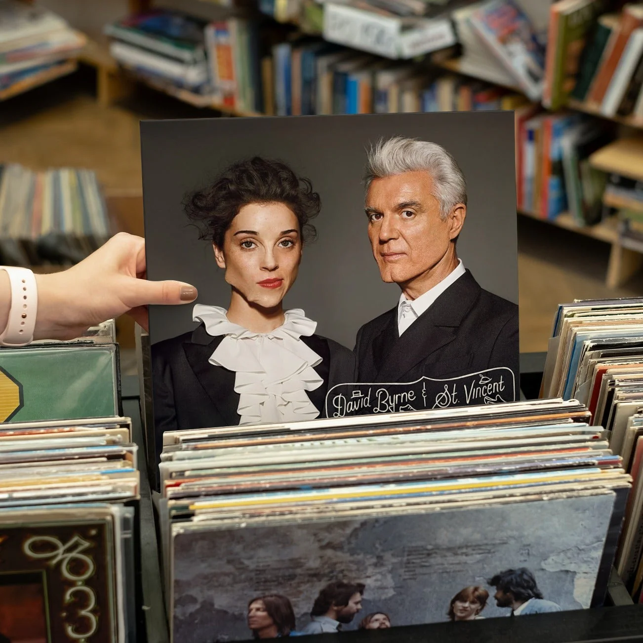 David Byrne & St. Vincent - Love This Giant - Vinyl LP Record - Image 4