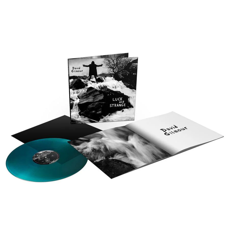 David Gilmour - Luck and Strange - Sea Blue Vinyl LP Record - Image 2
