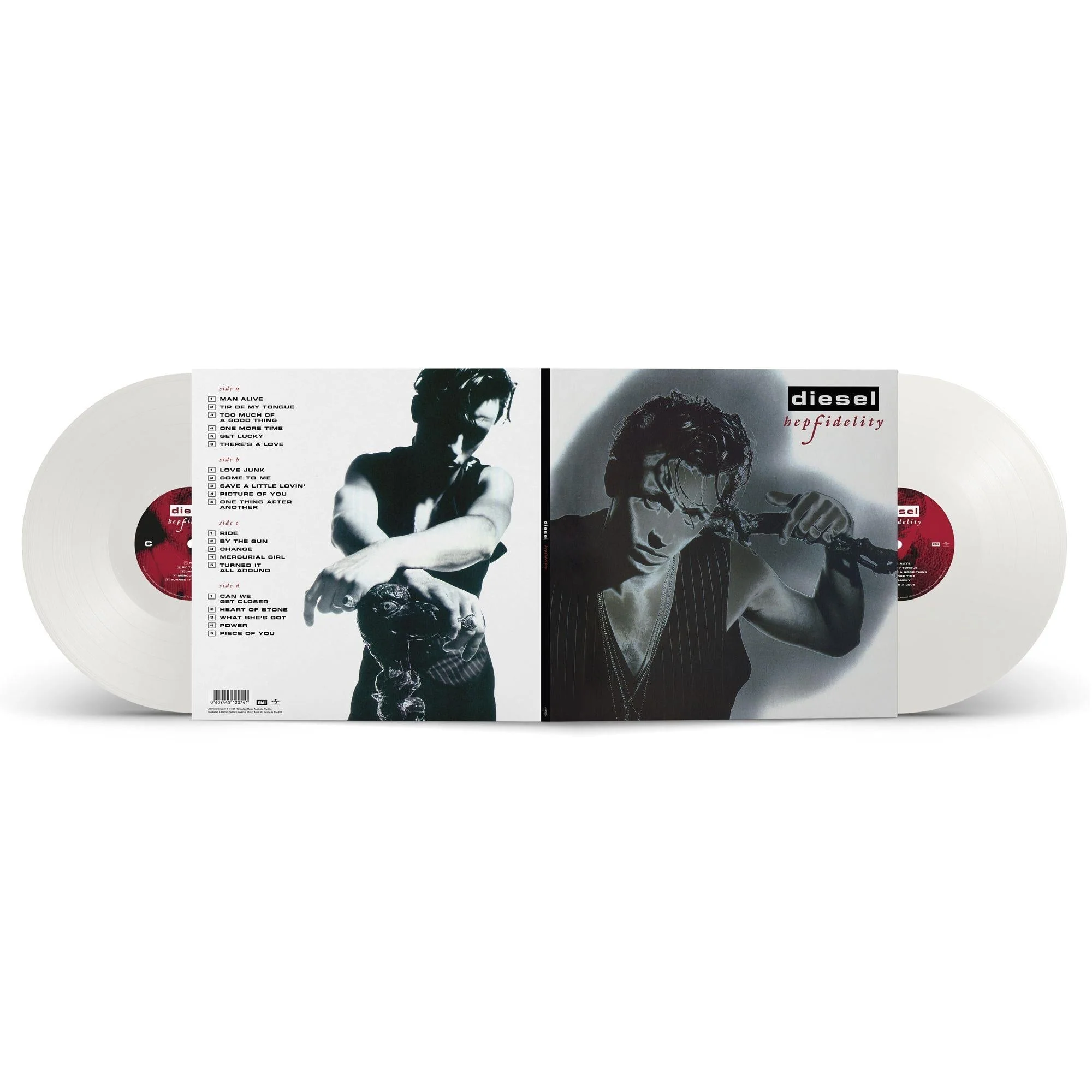 Diesel - Hepfidelity - 30th Anniversary Milky Clear Vinyl LP Record - Image 2