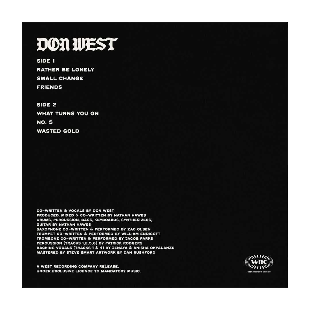 Don West - Don West - Vinyl EP Record - Image 3