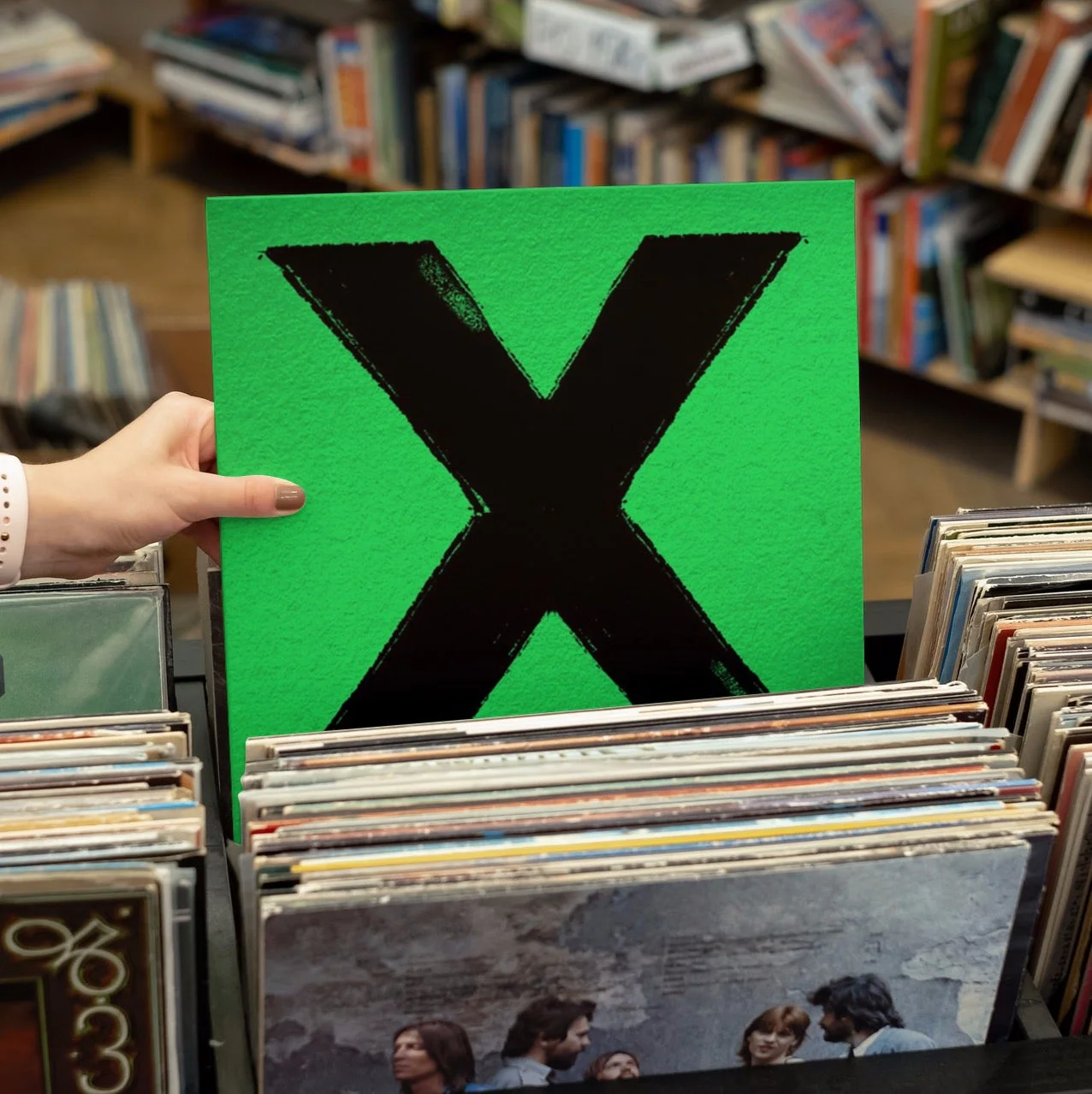 Ed Sheeran - X - Dark Green Vinyl LP Record - Image 4