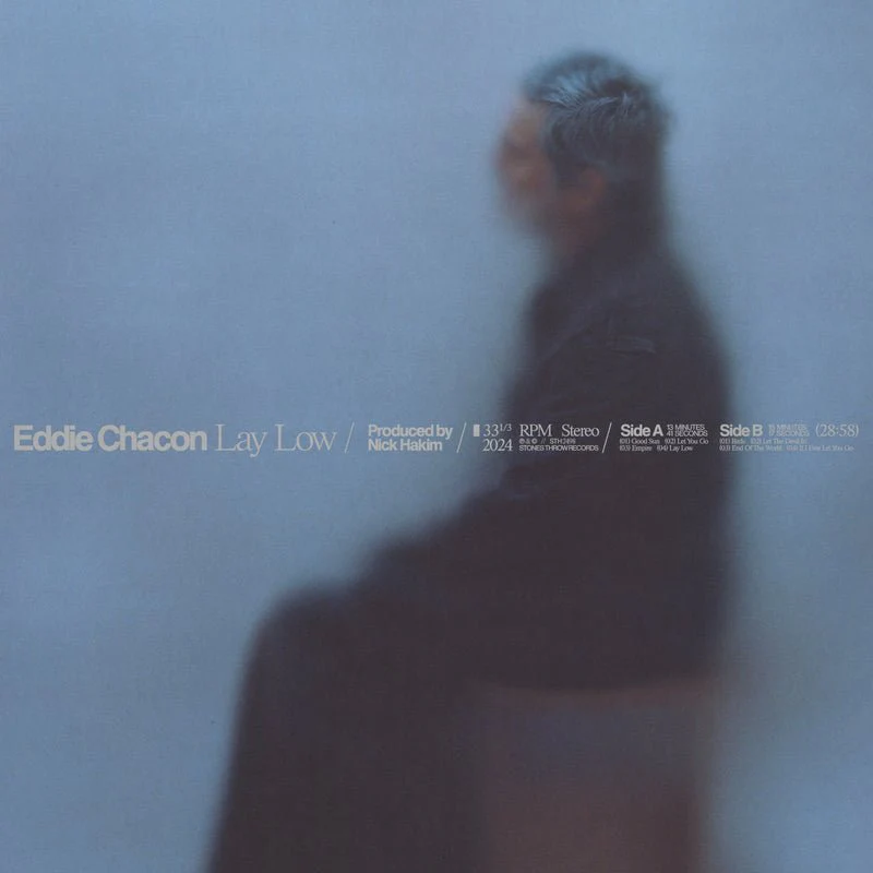 Eddie Chacon - Lay Low - Blue Smoke Vinyl LP Record - Image 2