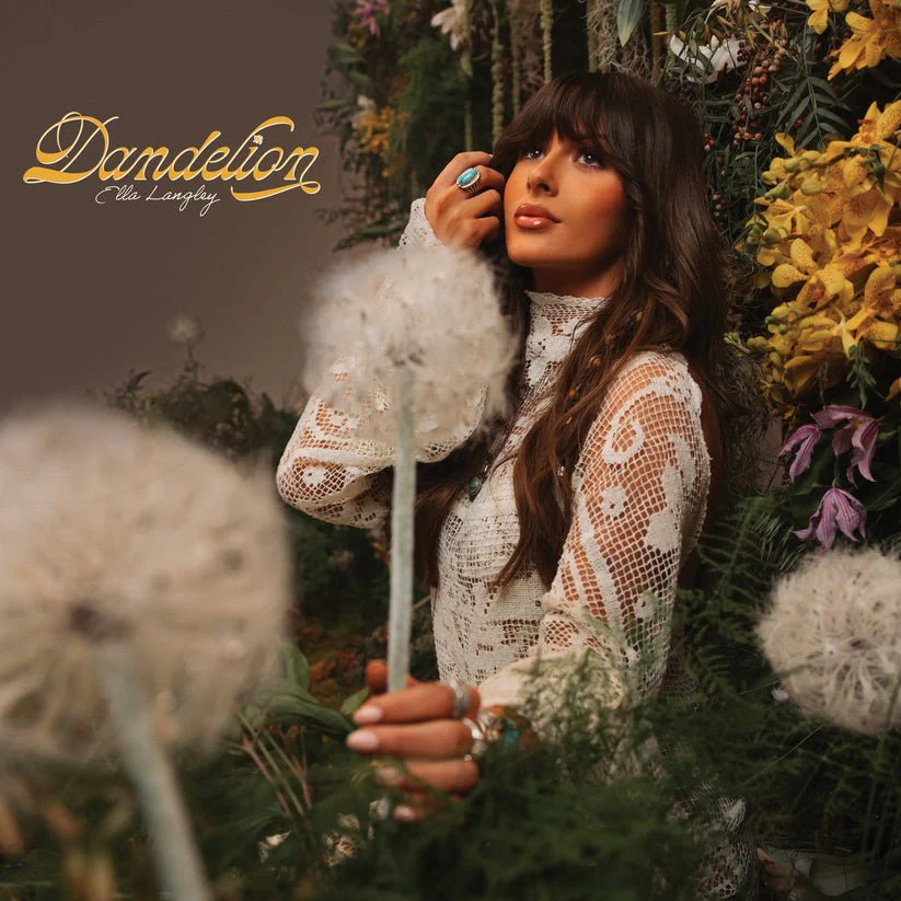 Ella Langley - Dandelion - Puffball White Vinyl LP Record - Image 2