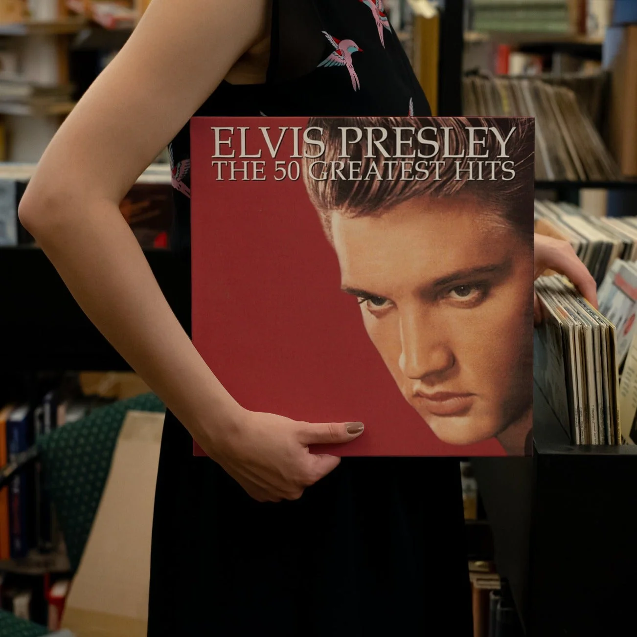 Elvis Presley - The 50 Greatest Hits - Vinyl LP Record - Image 2