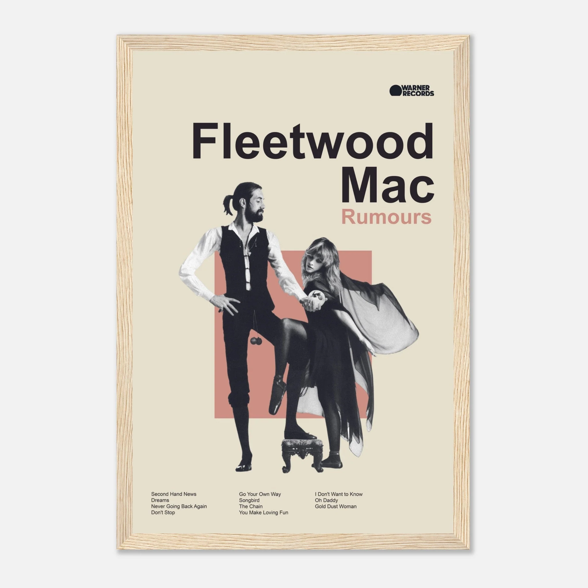 Fleetwood Mac - Rumours - Framed Poster - Image 3