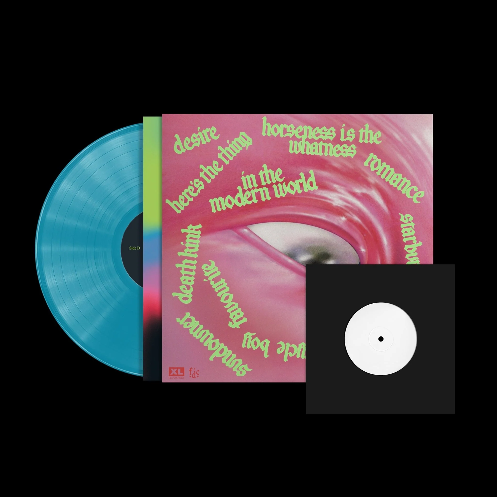 Fontaines D.C. - Romance - Turquoise Blue Bonus Edition Vinyl LP Record - Image 2