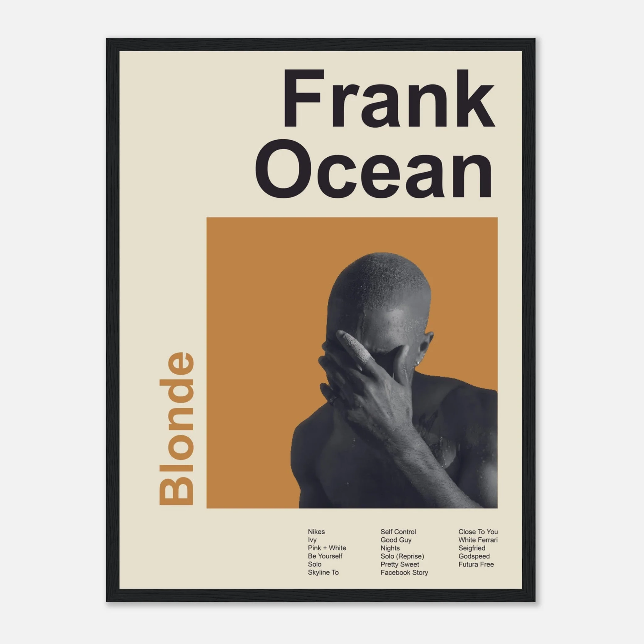 Frank Ocean - Blonde - Framed Poster - Image 2