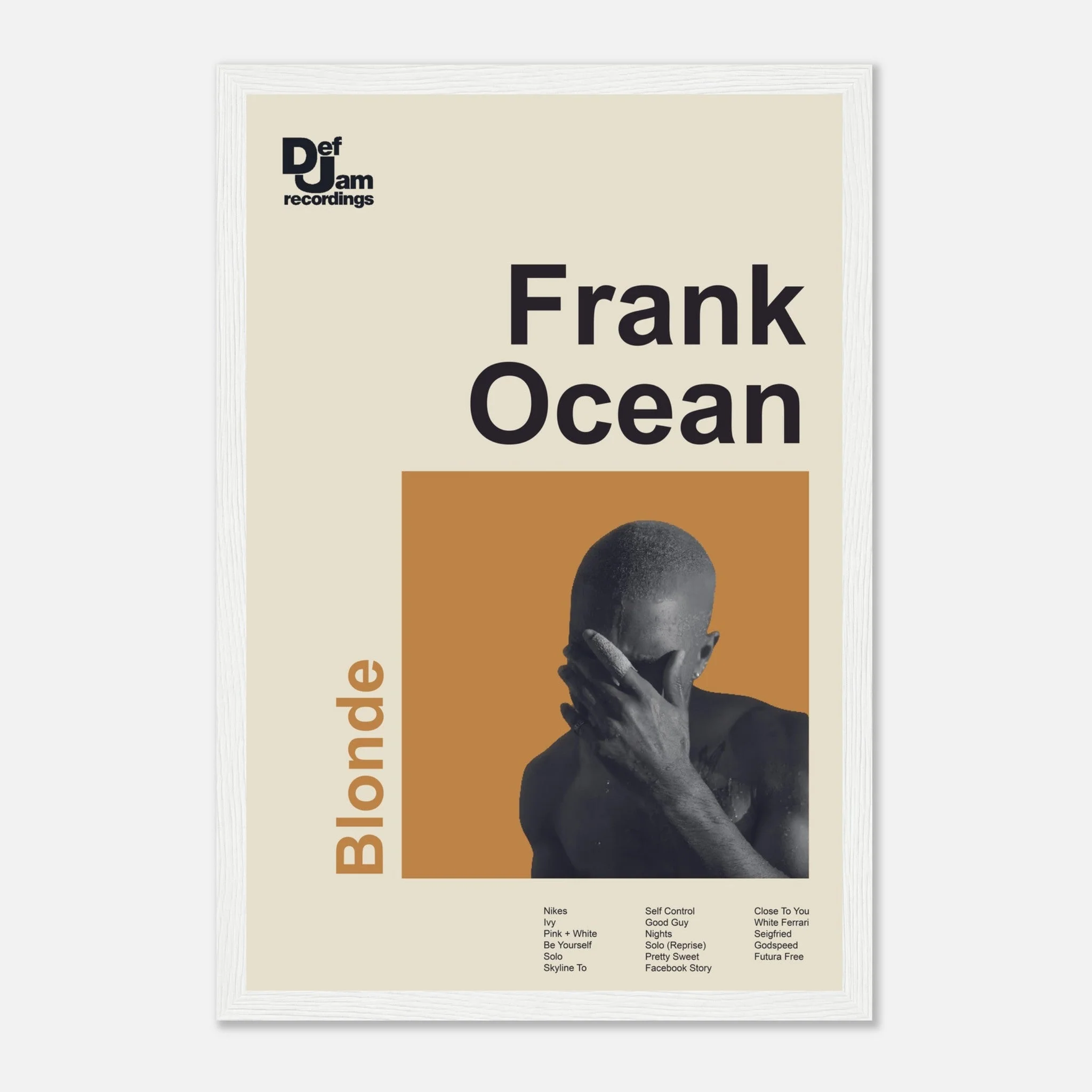 Frank Ocean - Blonde - Framed Poster - Image 3