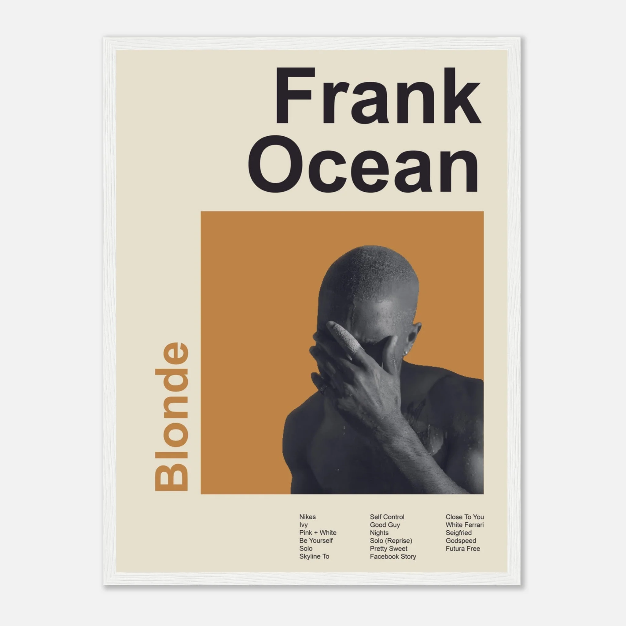 Frank Ocean - Blonde - Framed Poster - Image 4