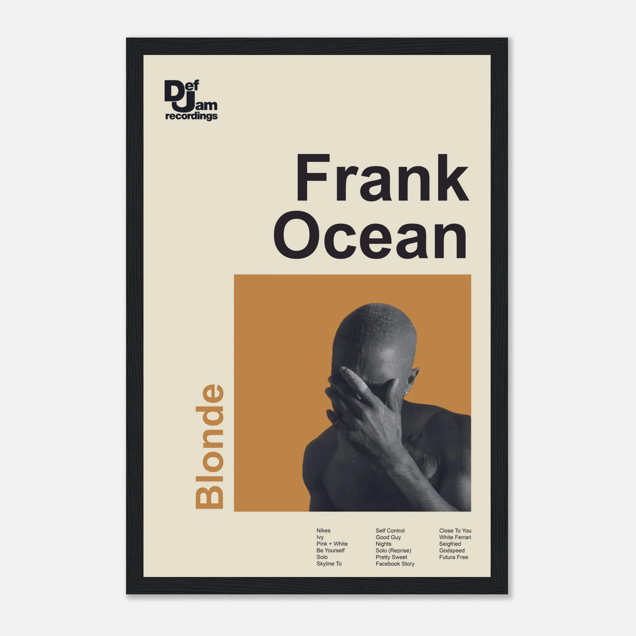 Frank Ocean - Blonde - Framed Poster - Image 5