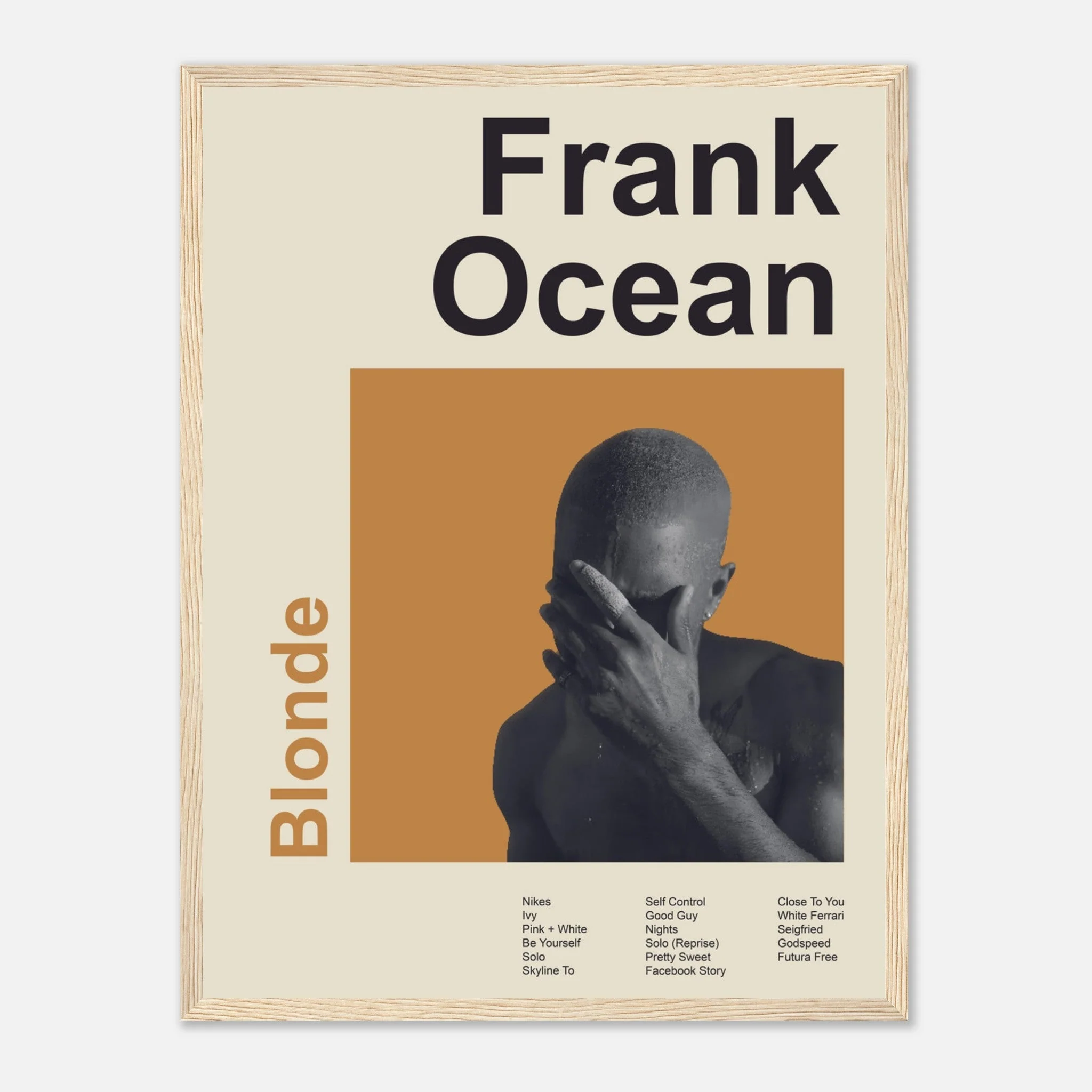 Frank Ocean - Blonde - Framed Poster - Image 7