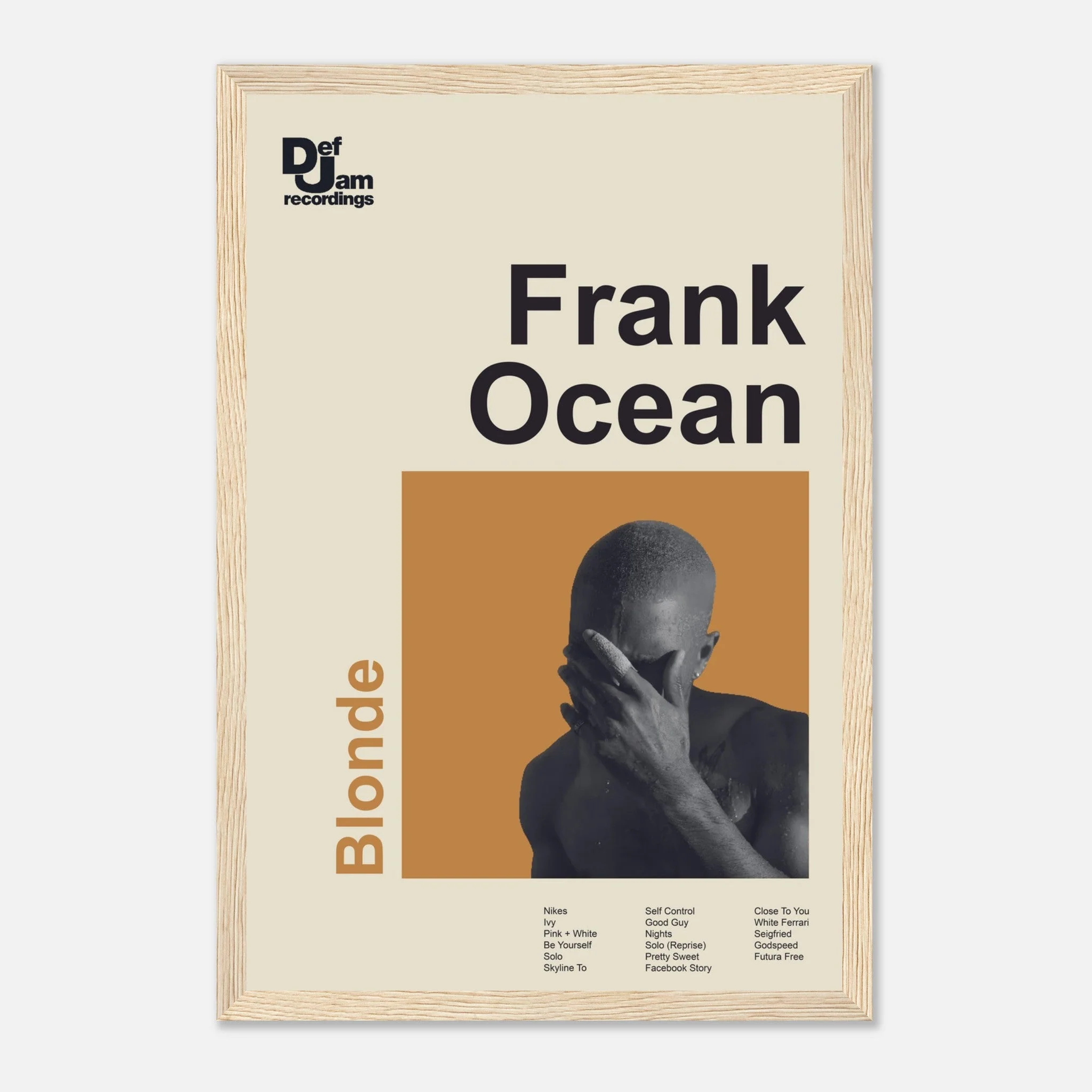 Frank Ocean - Blonde - Framed Poster - Image 8
