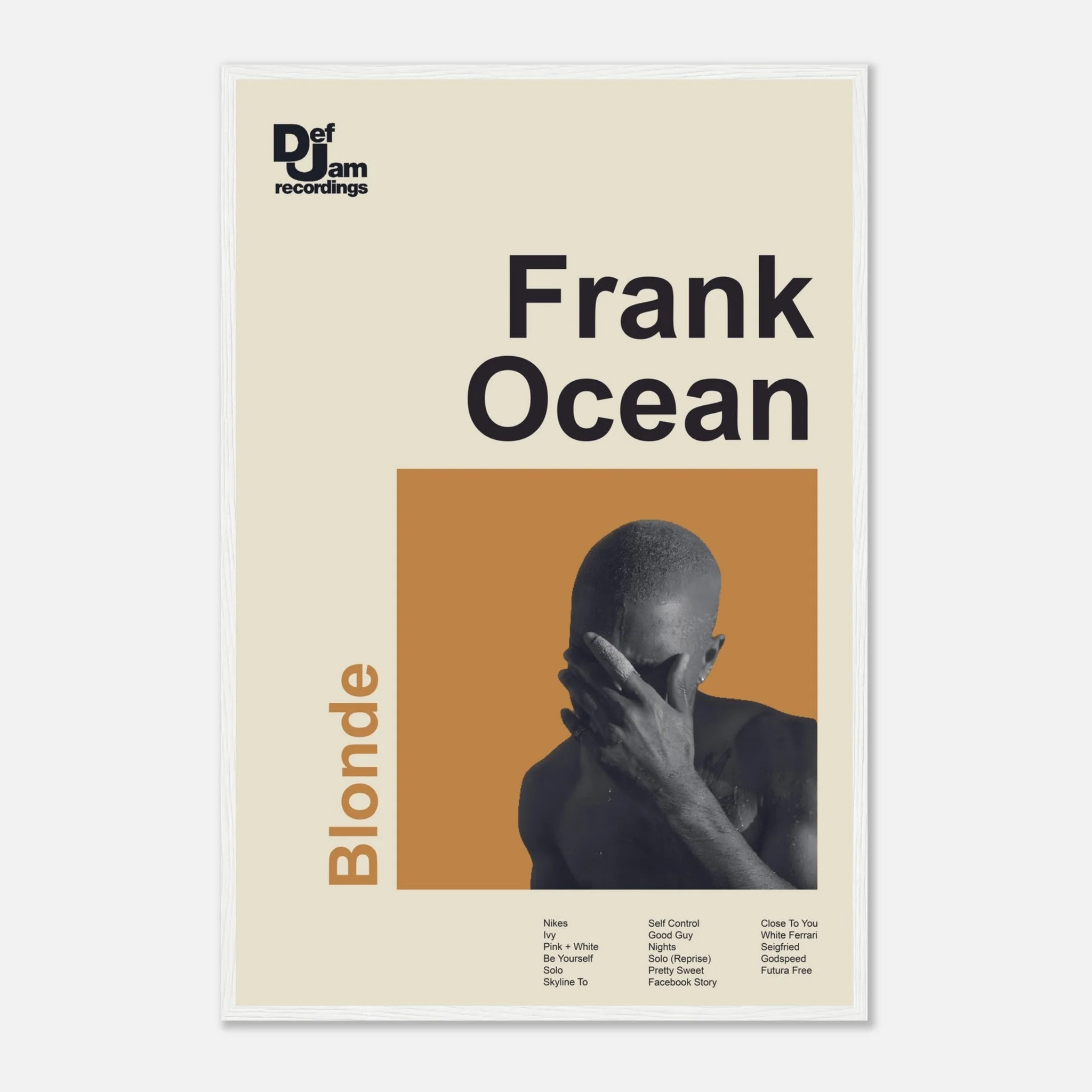 Frank Ocean - Blonde - Framed Poster - Image 9