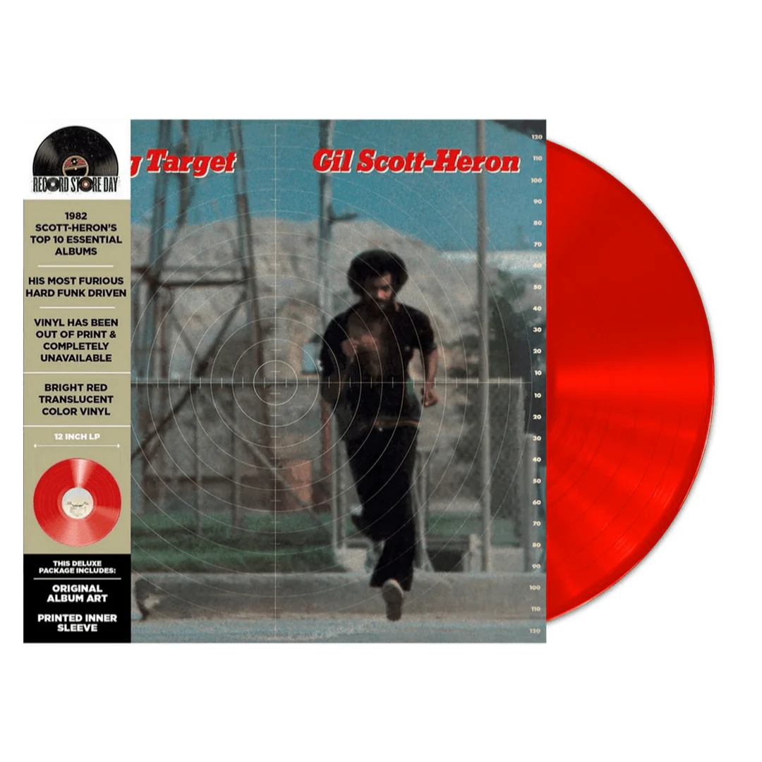 Gil Scott-Heron - Moving Target - RSD 2025 Red Vinyl LP Record