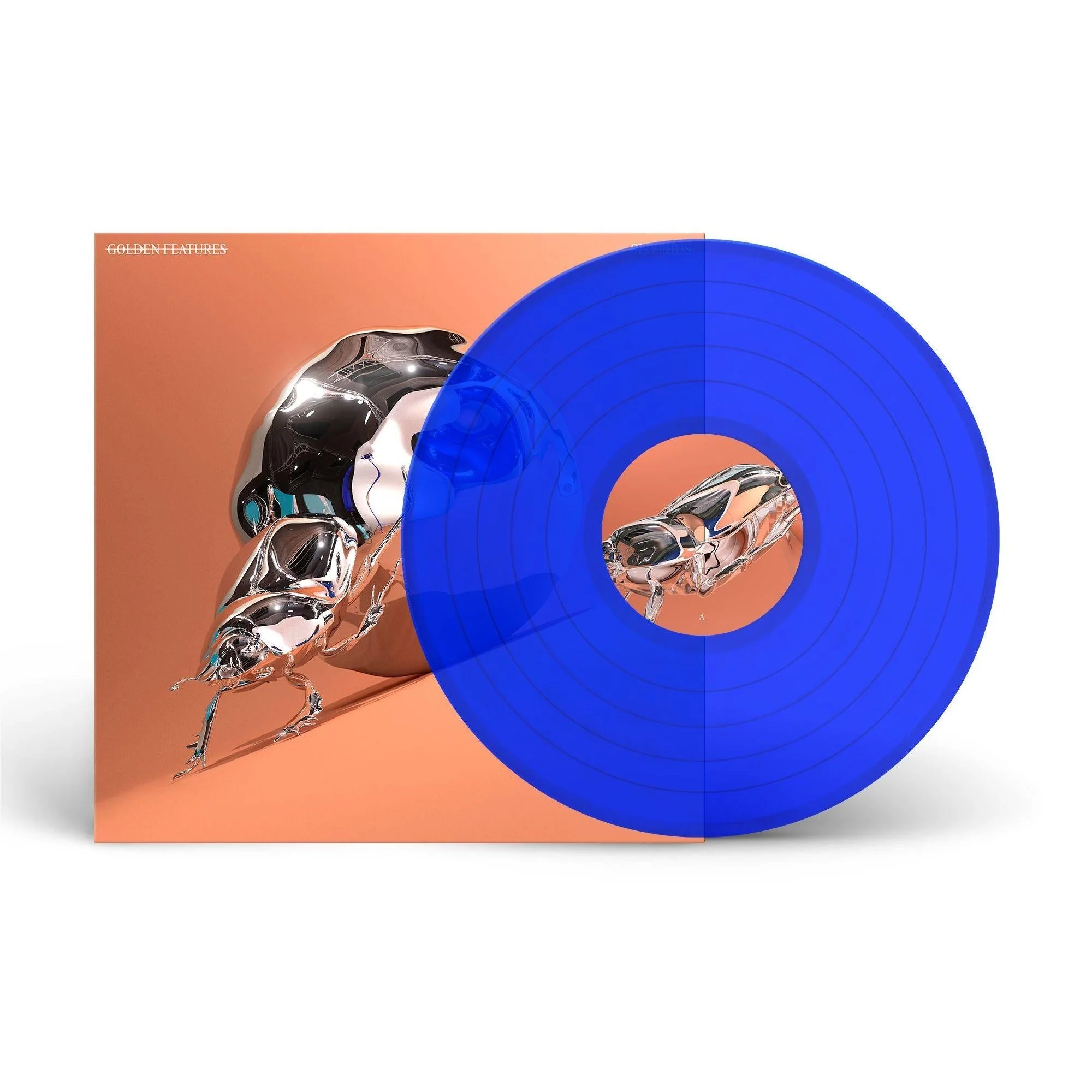 Golden Features - Sisyphus - Blue Vinyl LP Record - Image 2