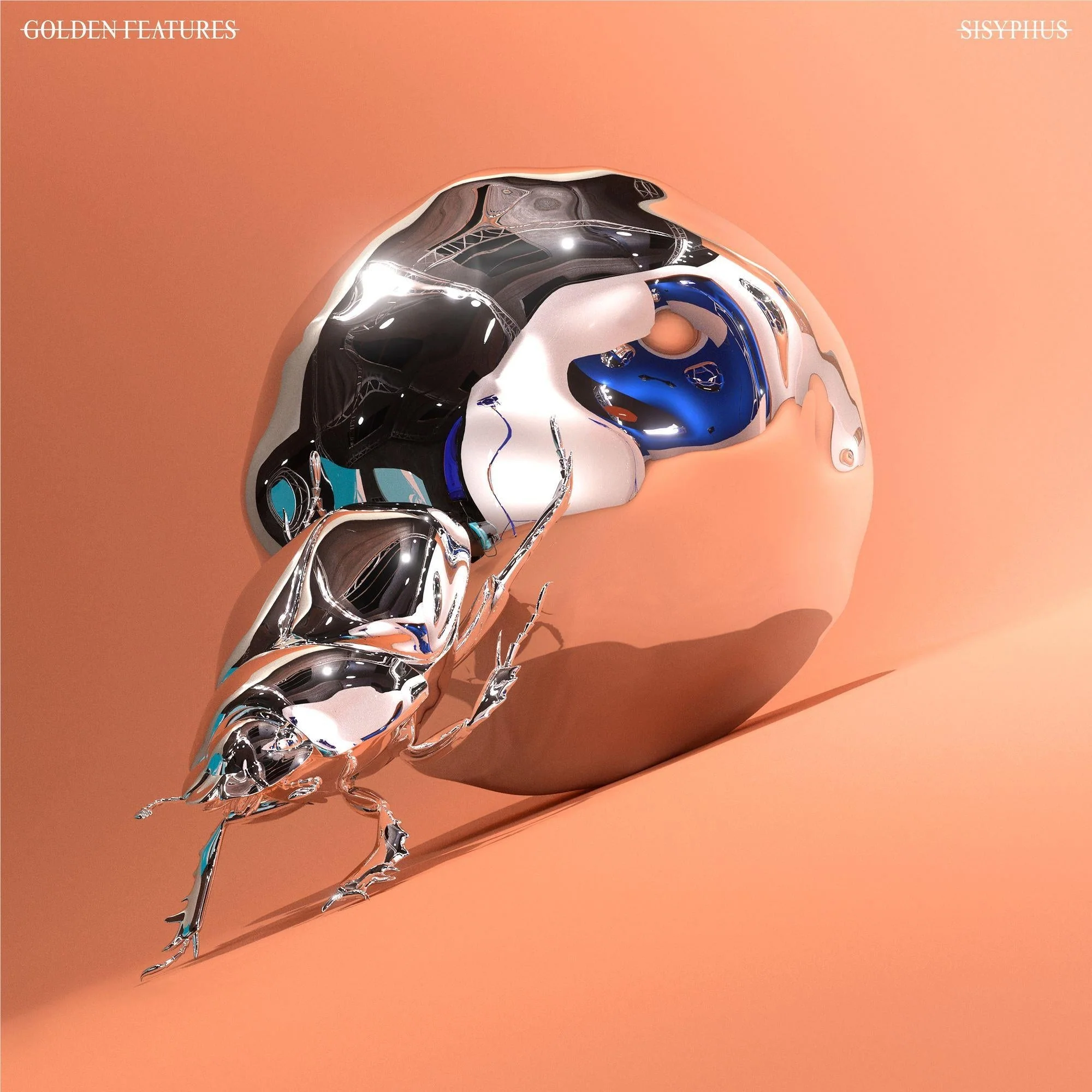 Golden Features - Sisyphus - Blue Vinyl LP Record - Image 3