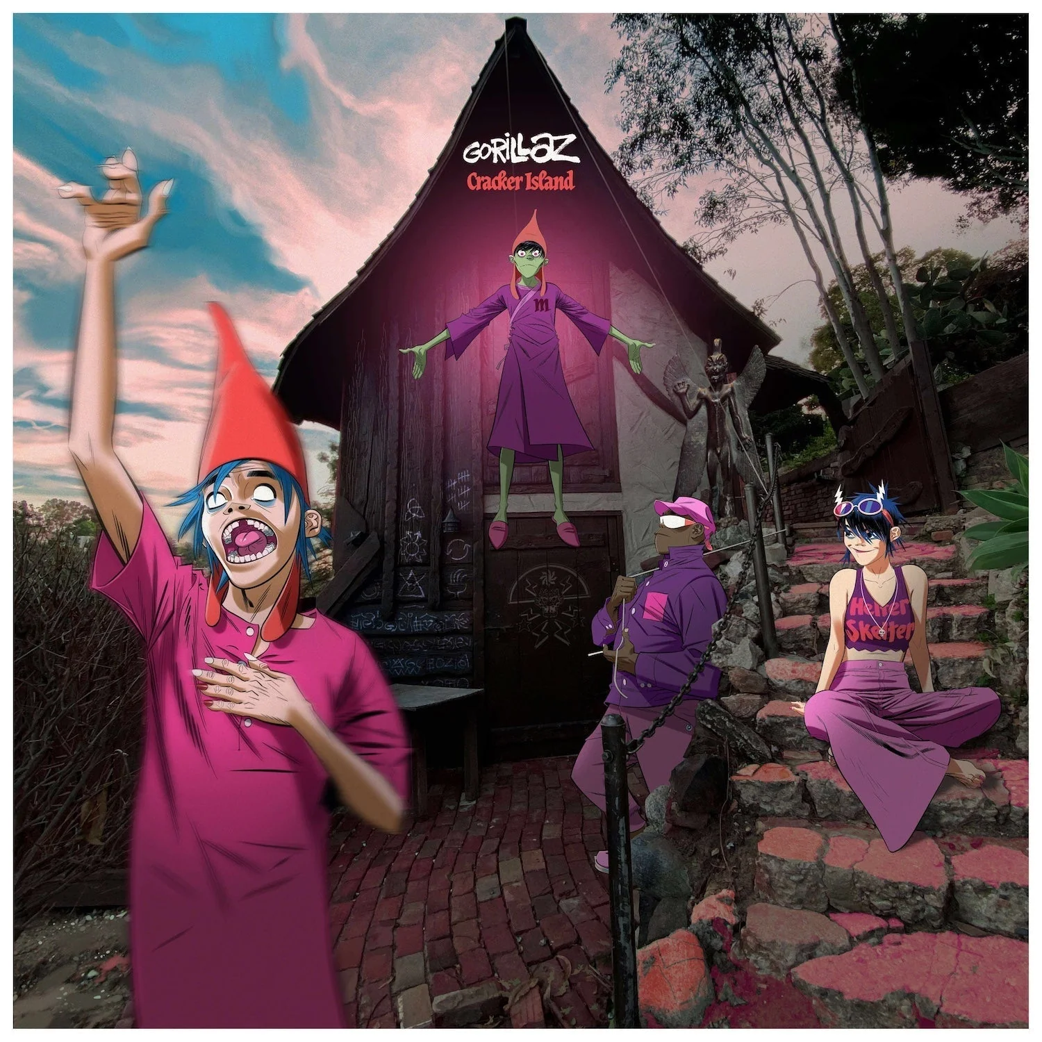 Gorillaz - Cracker Island - Purple Vinyl LP Record - Image 2