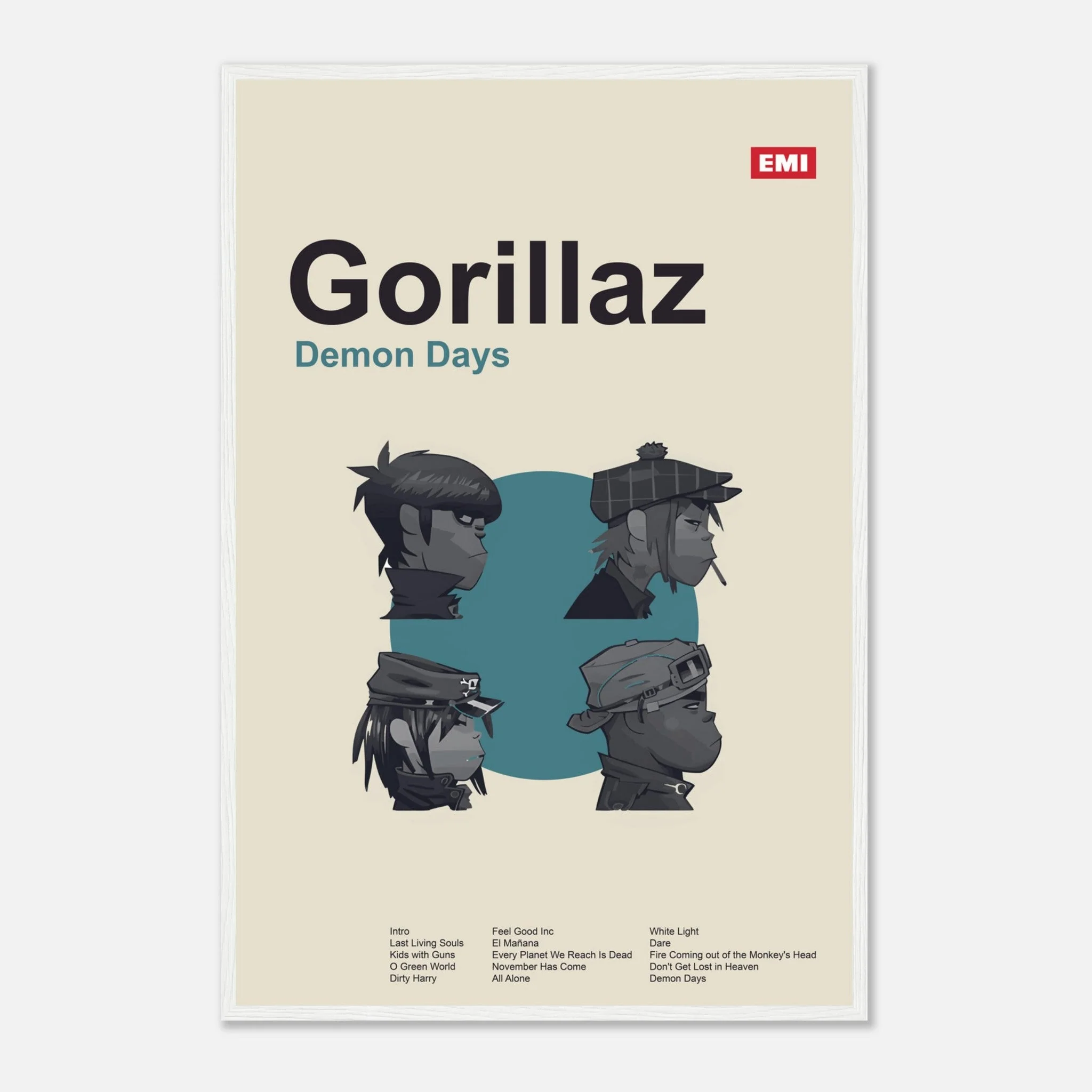 Gorillaz - Demon Days - Framed Poster - Image 2