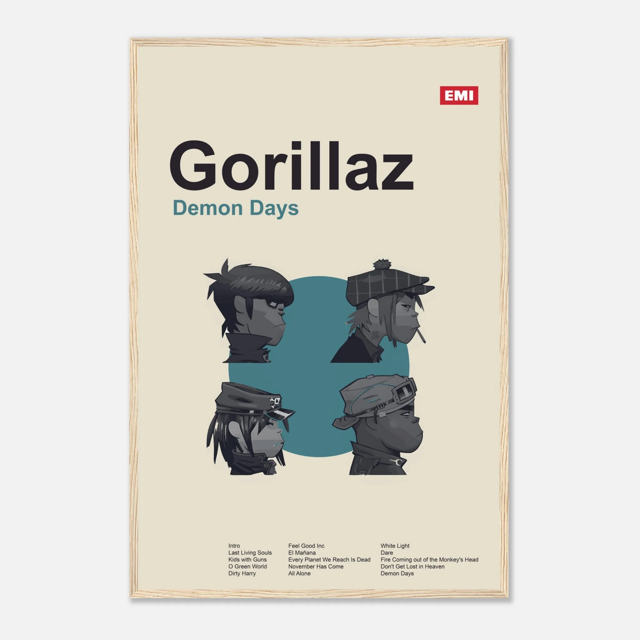 Gorillaz - Demon Days - Framed Poster - Image 3